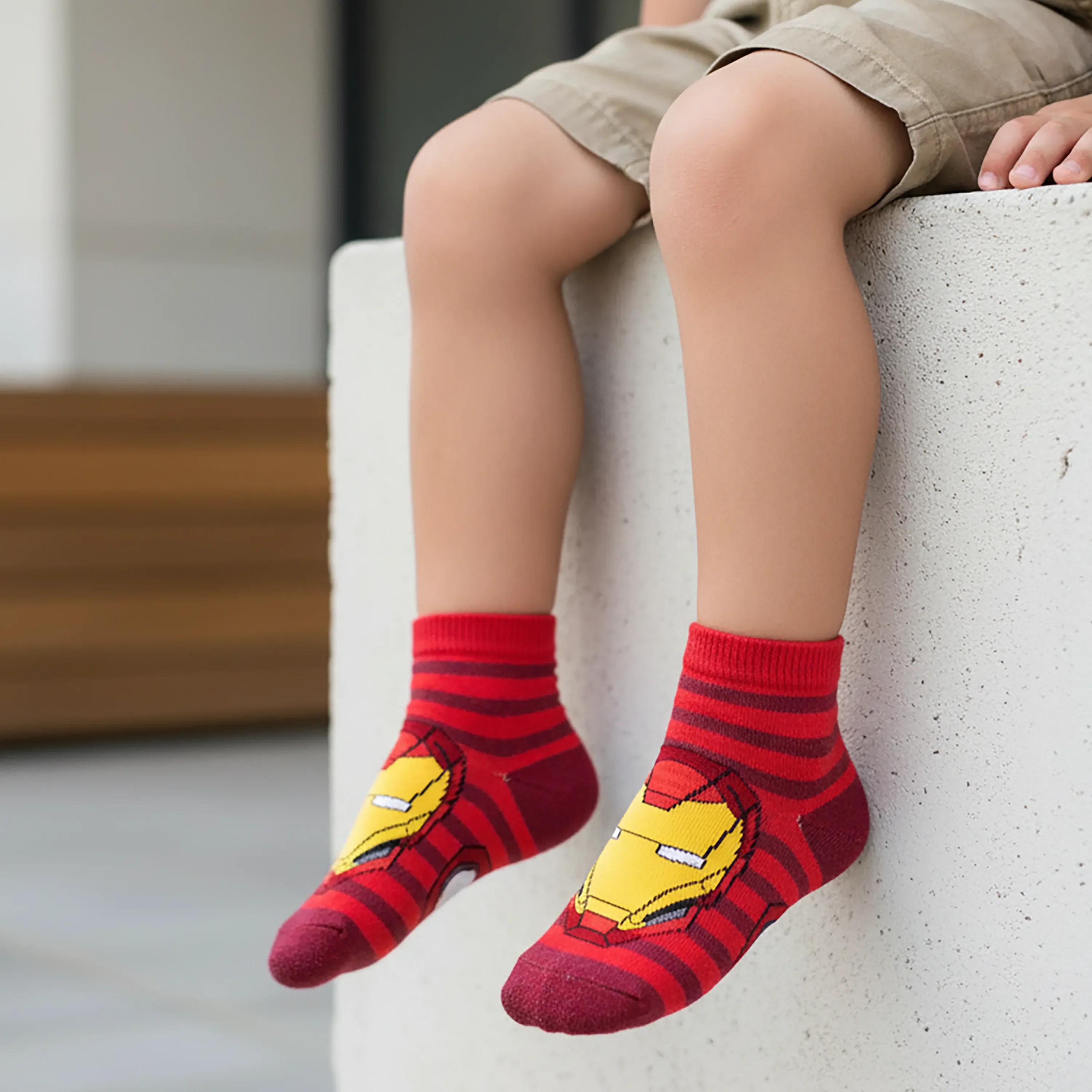 Marvel Avengers Ankle Socks - Boys (Pack of 3) - Image 4