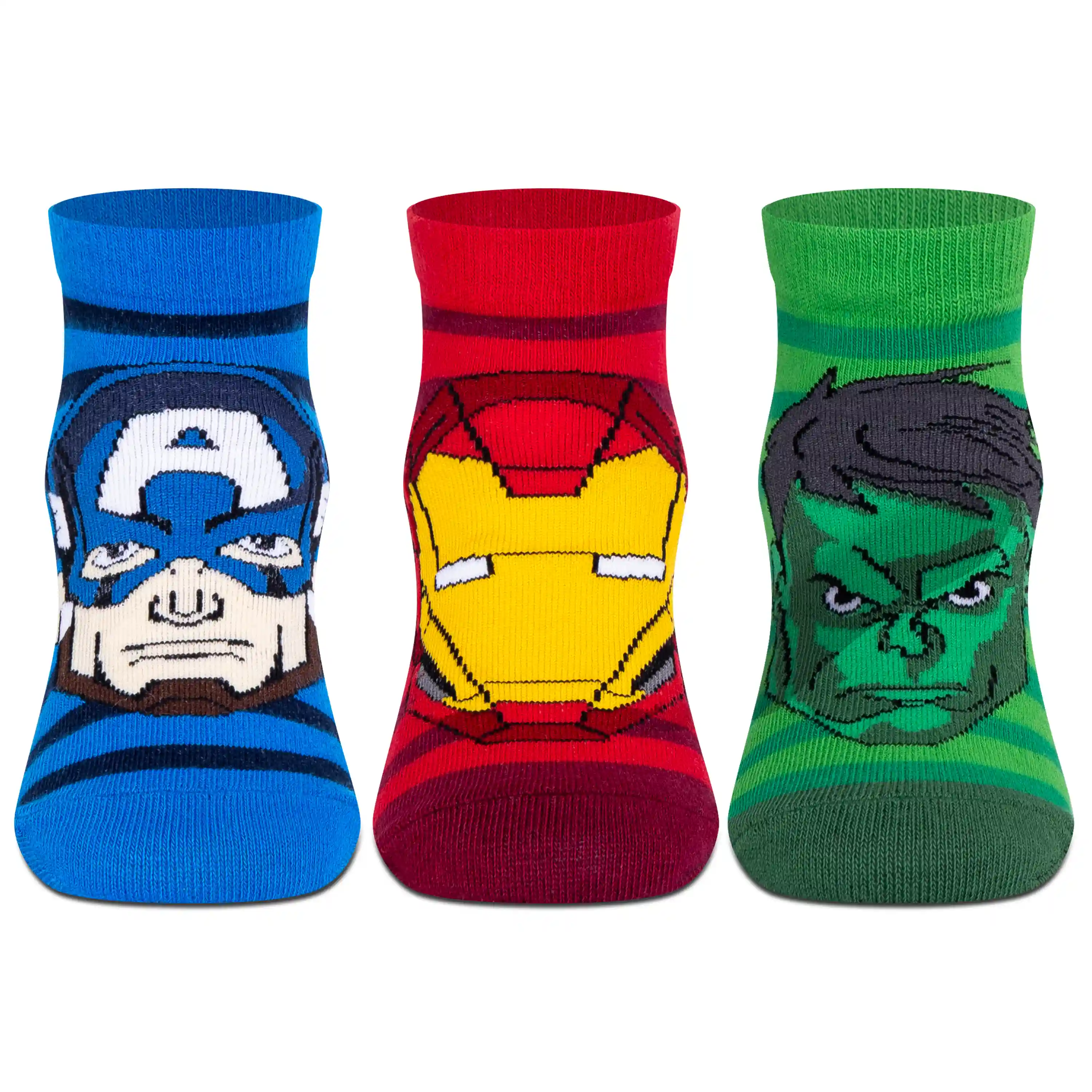 Marvel Avengers Ankle Socks - Boys (Pack of 3) - Image 6