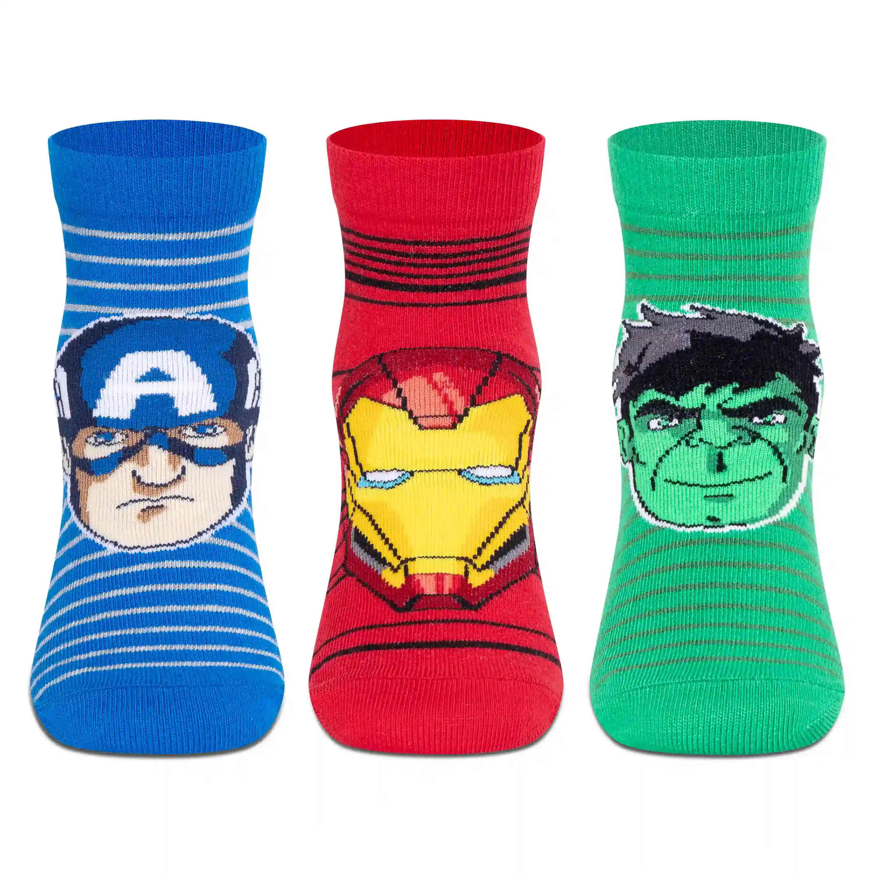 Marvel Avengers Ankle Socks - Boys (Pack of 3) - Image 3