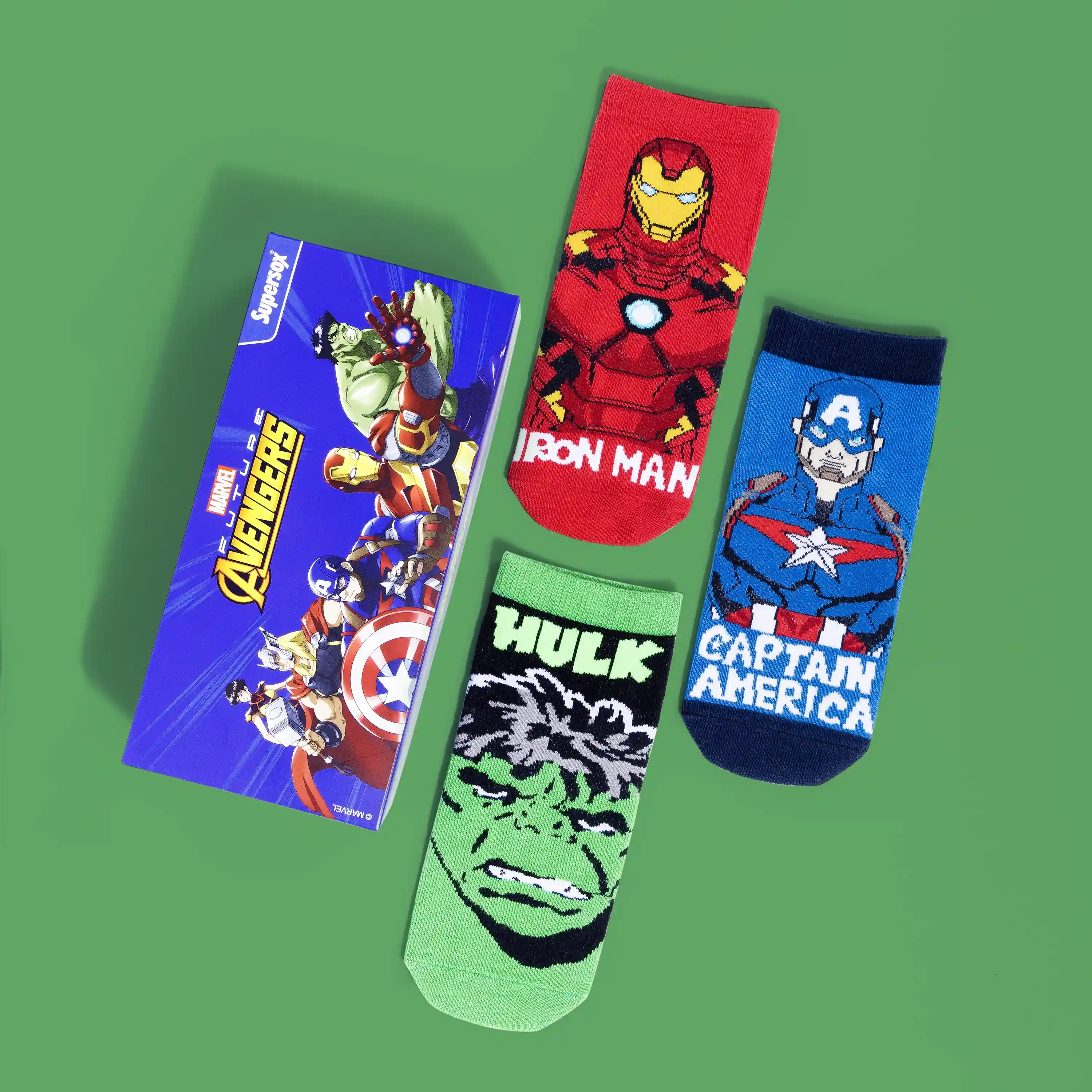 Marvel Avengers Ankle Socks - Boys (Pack of 3) - Image 5