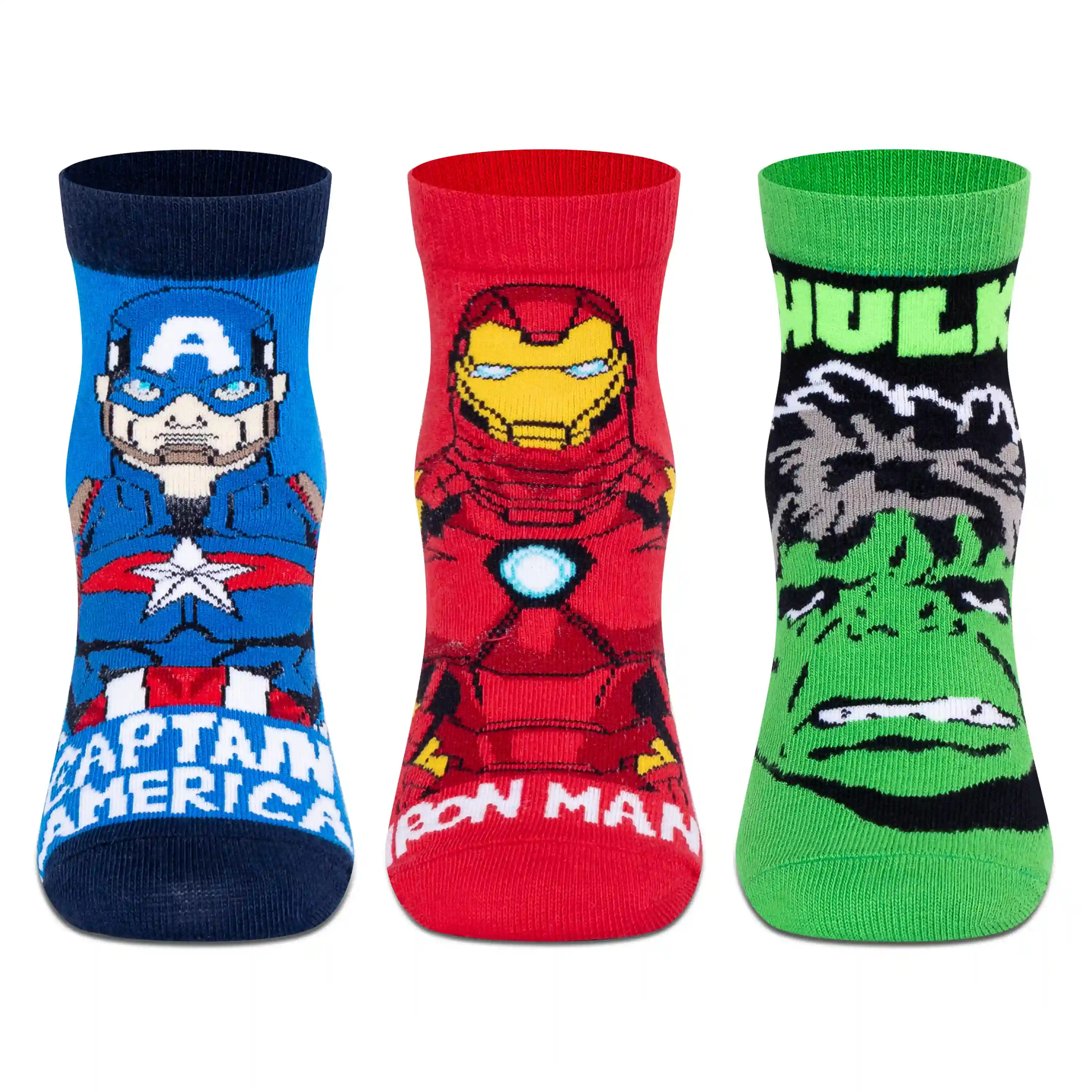 Marvel Avengers Ankle Socks - Boys (Pack of 3) - Image 6