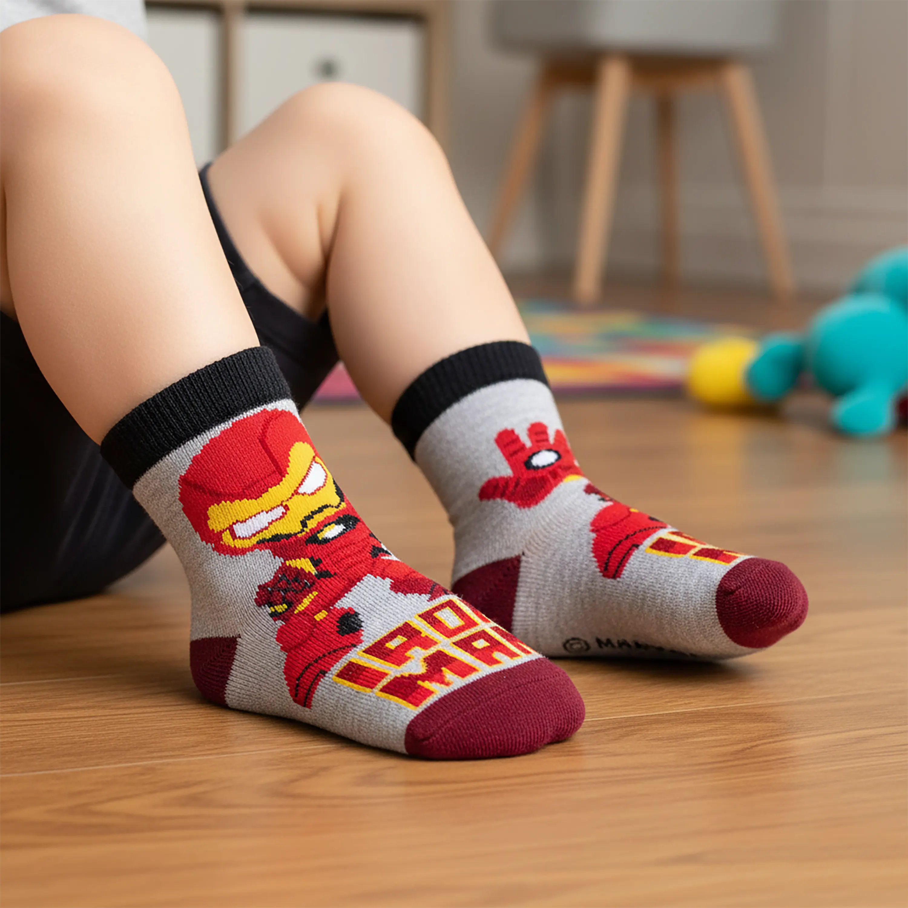 Marvel Avengers Ankle Socks - Boys (Pack of 5) - Image 6
