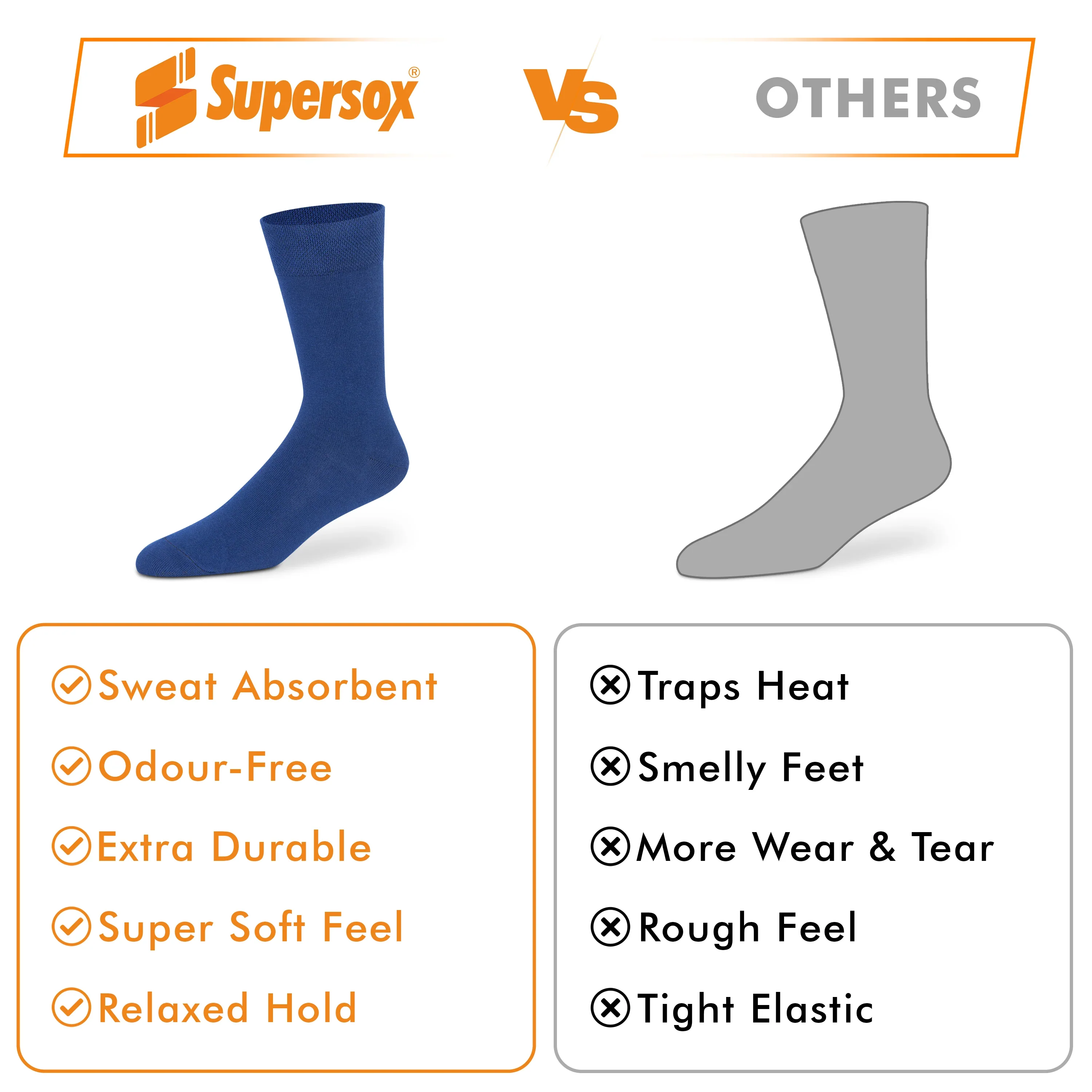 Basic Crew Socks - Men (Pack of 3) - Image 14