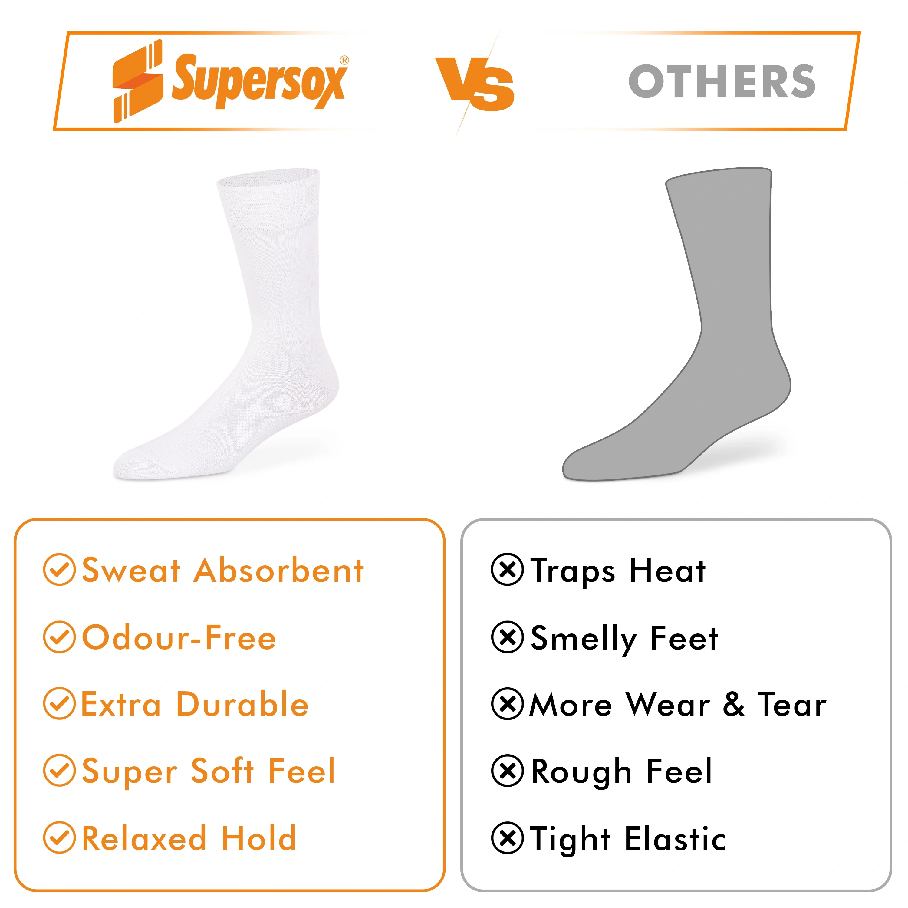 Basic Crew Socks - Men (Pack of 3) - Image 8