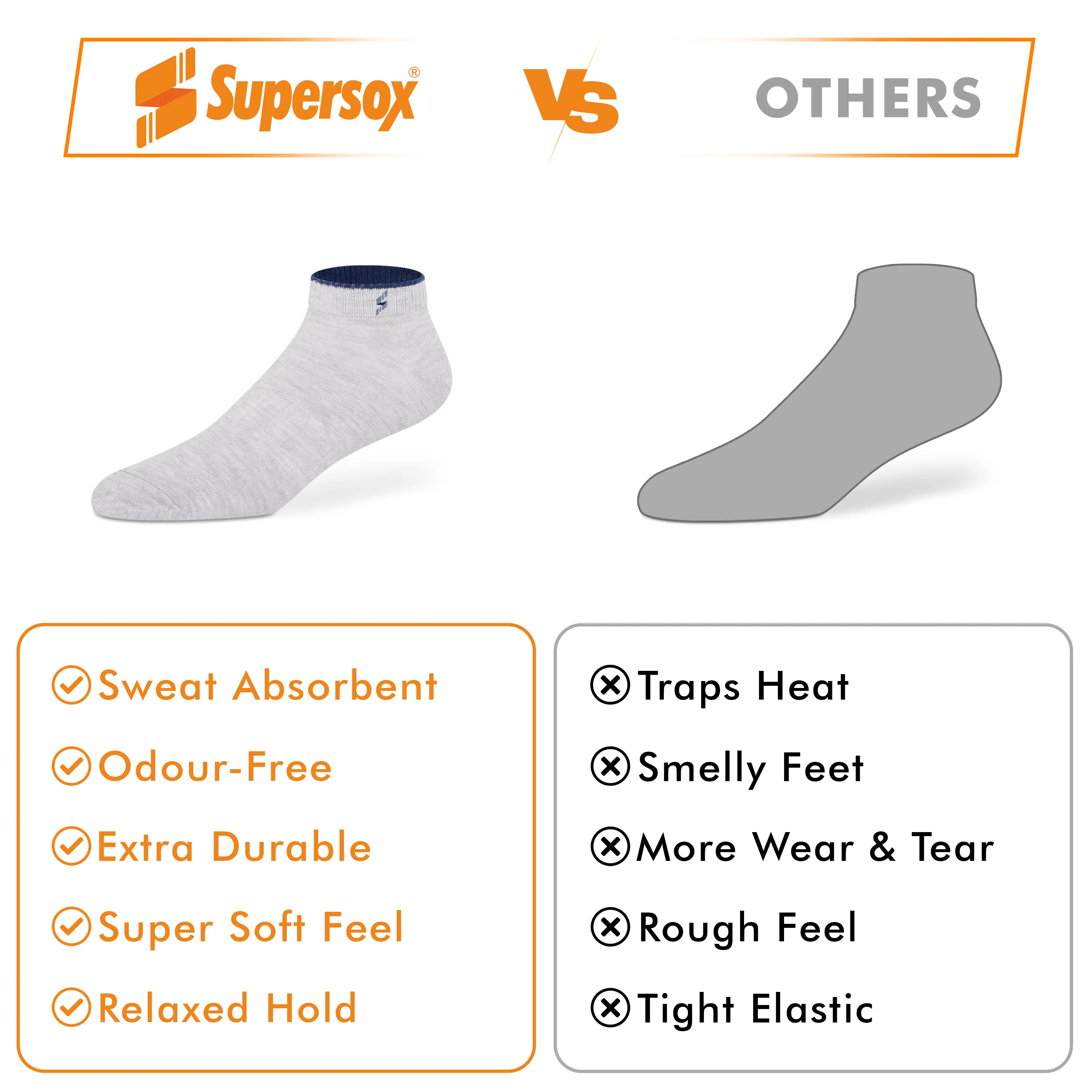 Basic Low-Cut Socks - Men (Pack of 1) - Image 15