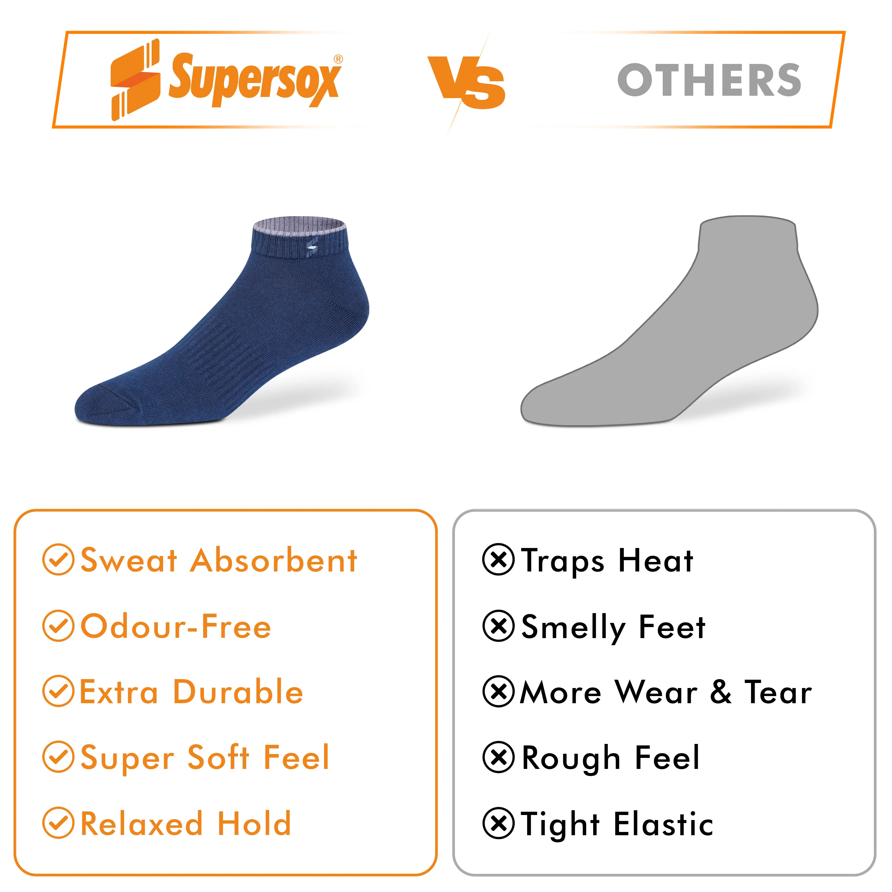 Basic Low-Cut Socks - Men (Pack of 1) - Image 25