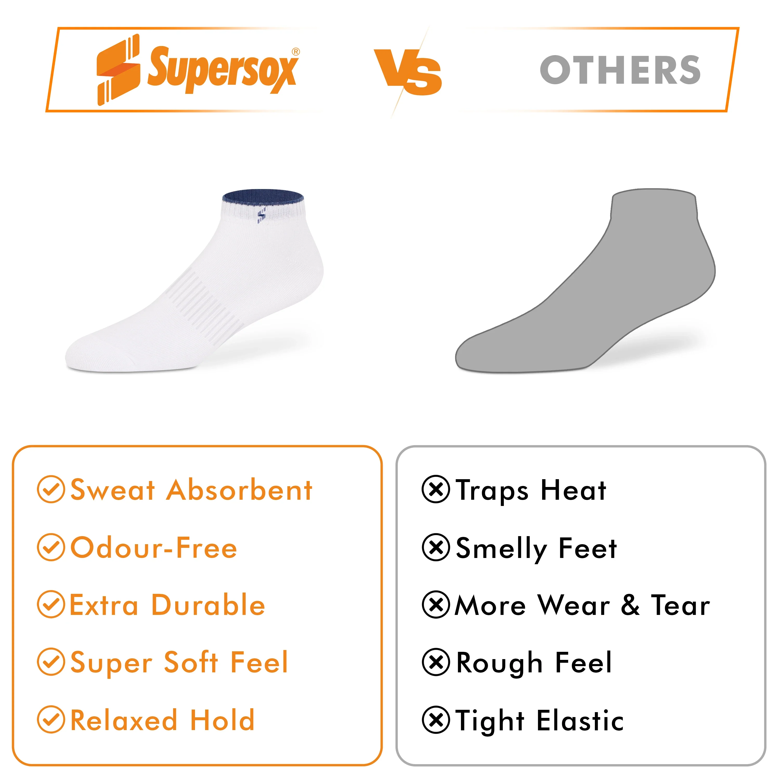 Basic Low-Cut Socks - Men (Pack of 3) - Image 11