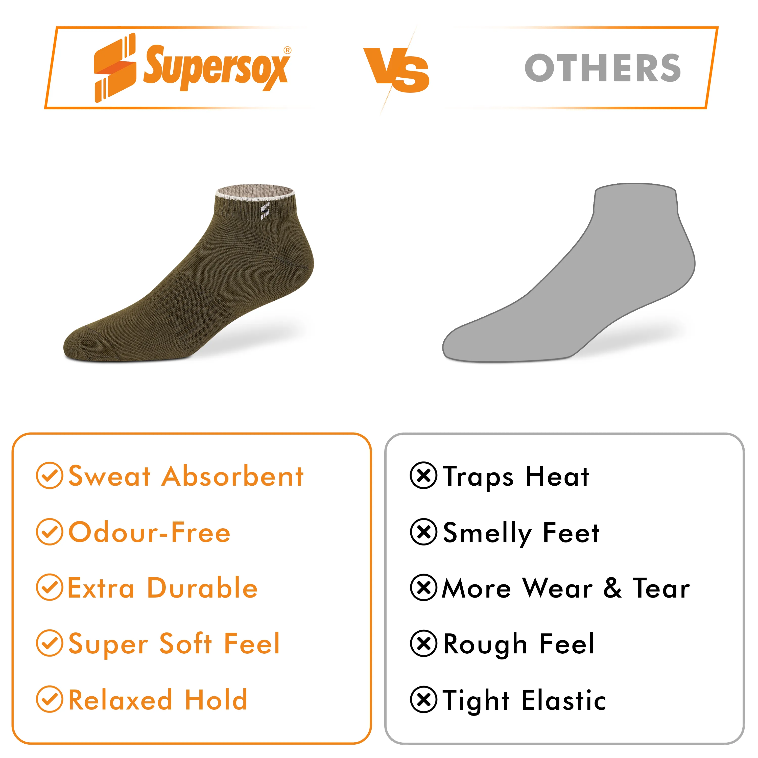 Basic Low-Cut Socks - Men (Pack of 3) - Image 25