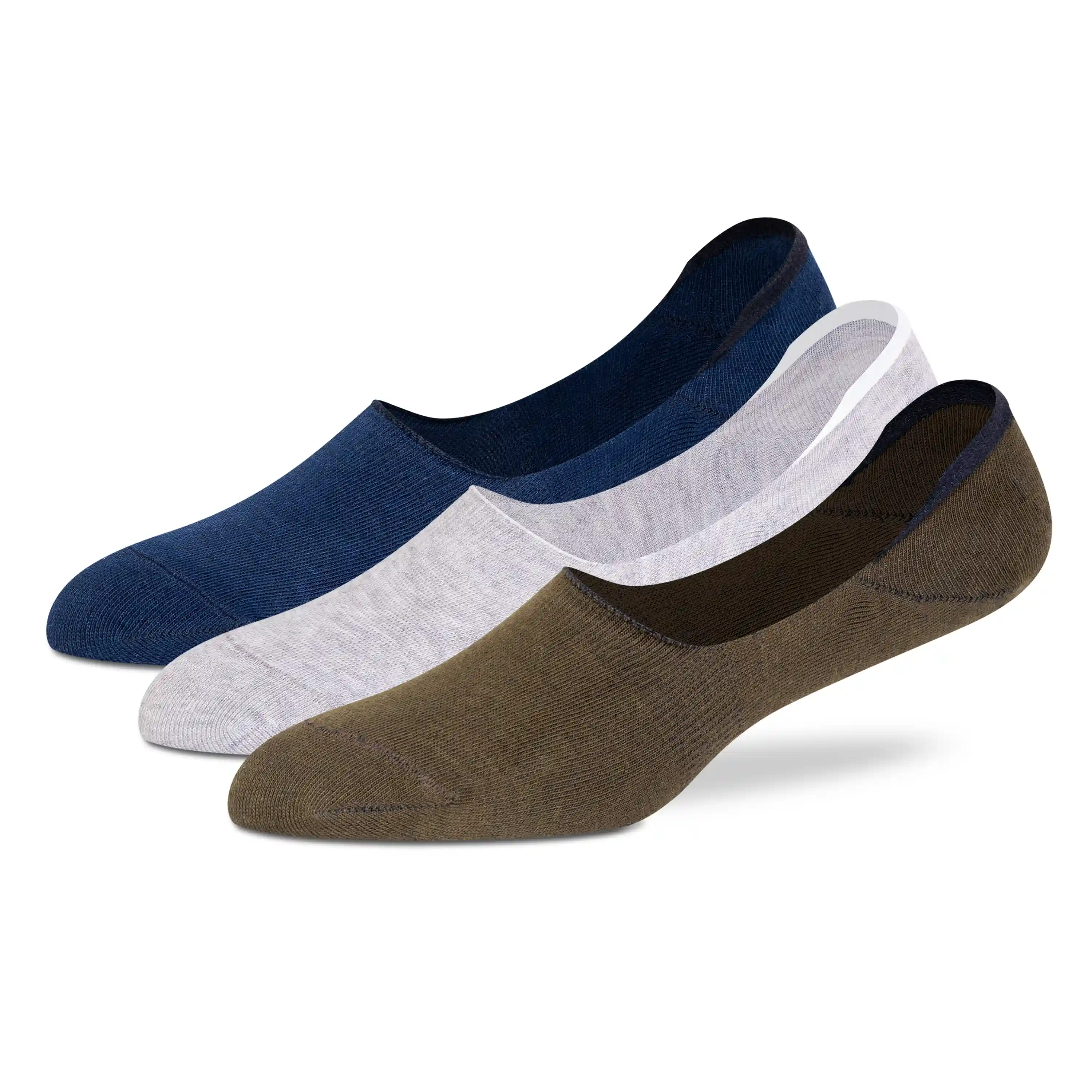 Basic No-Show Socks - Men (Pack of 3) - Image 5