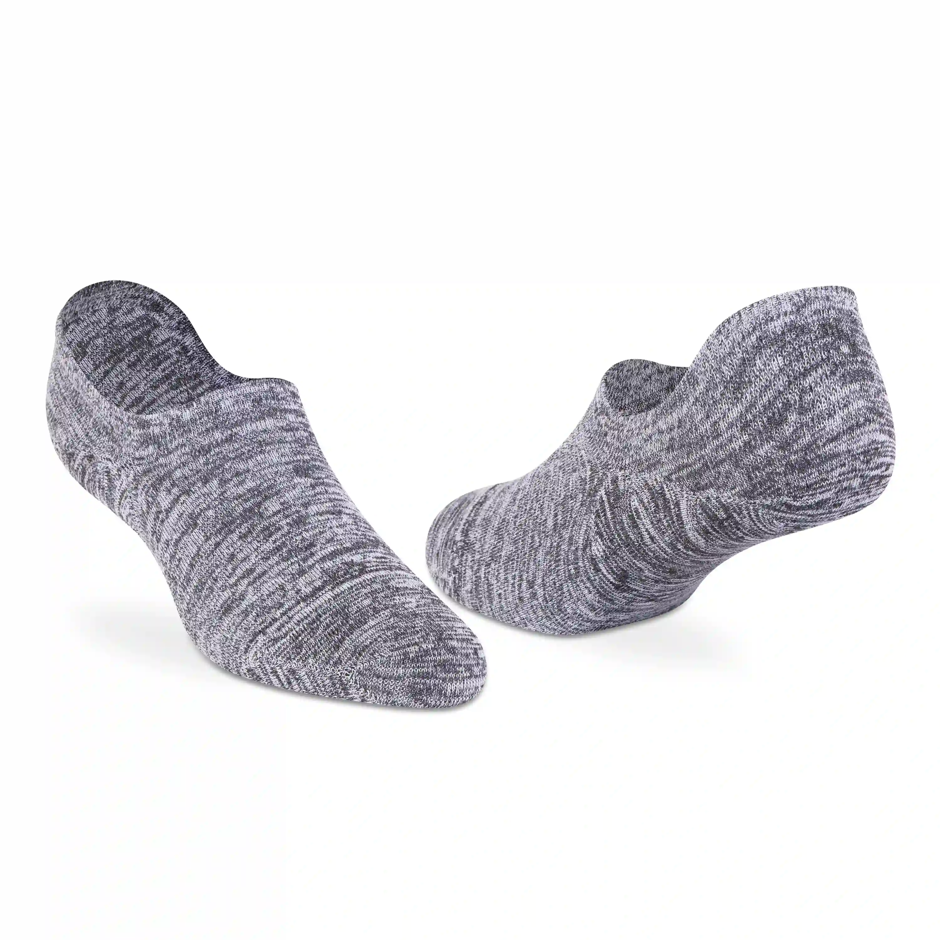 Baby Pink Beige Grey No-Show Socks - Women (Pack of 3) - Image 5