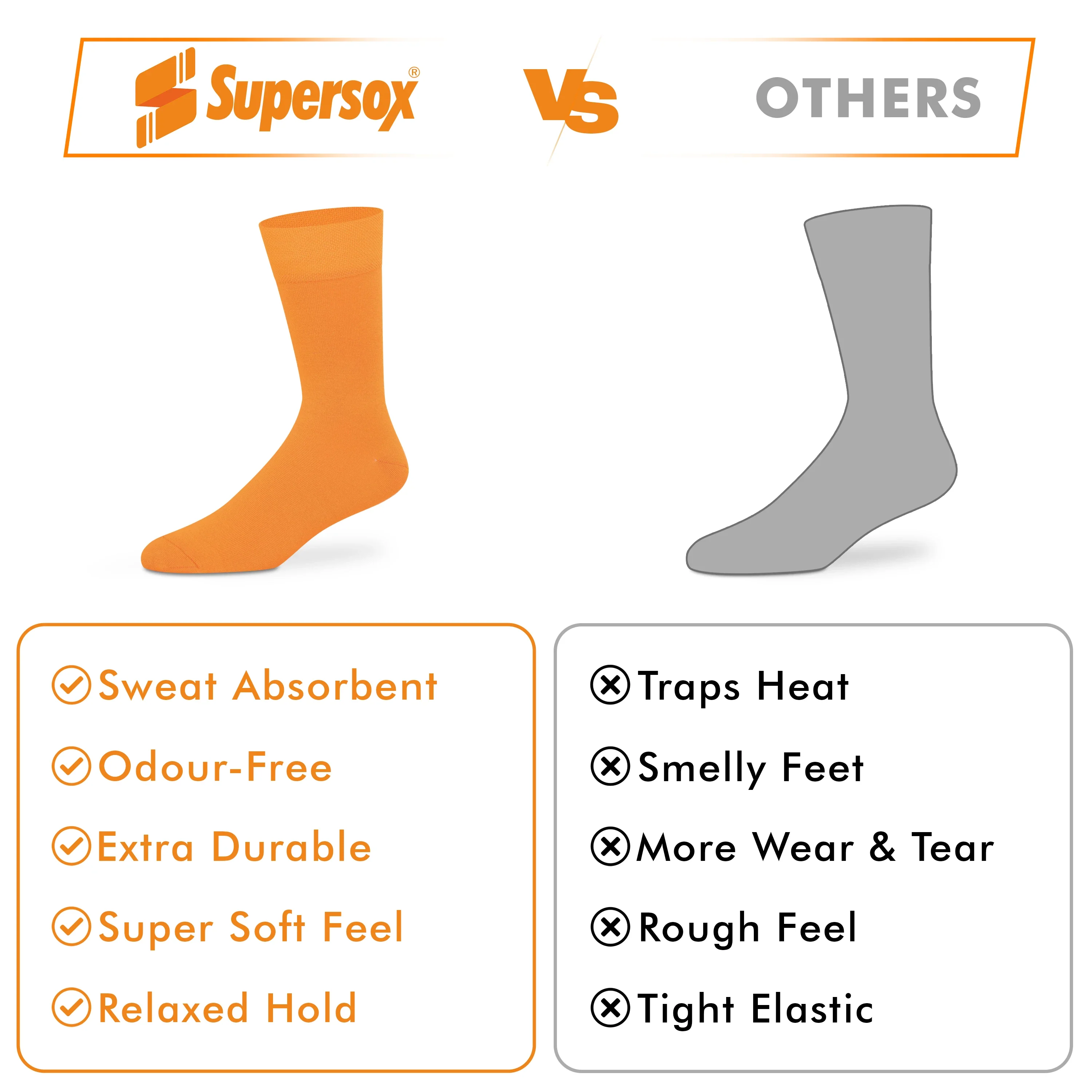 Bright Solid Crew Socks - Unisex (Pack of 1) - Image 40