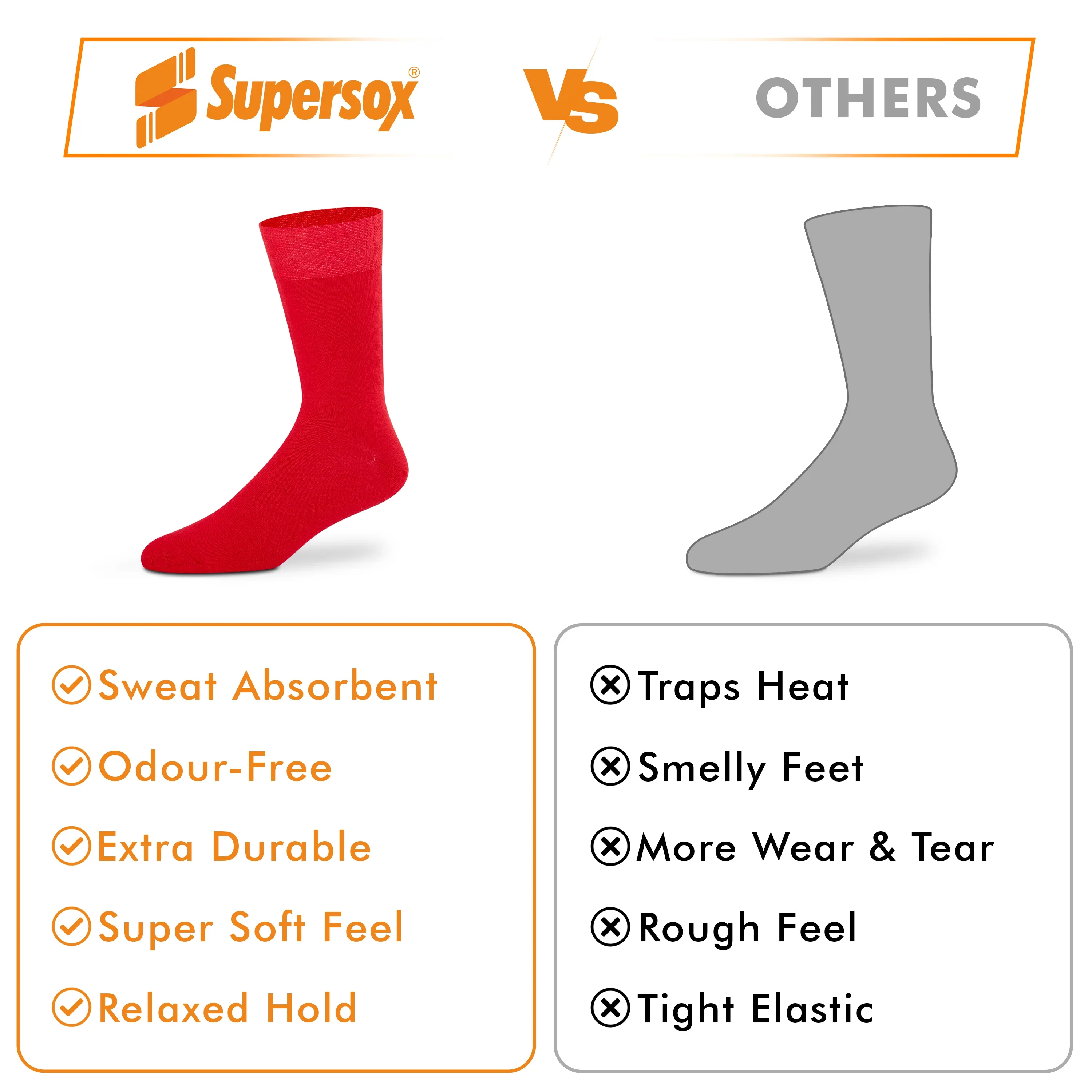 Bright Solid Crew Socks - Unisex (Pack of 1) - Image 42