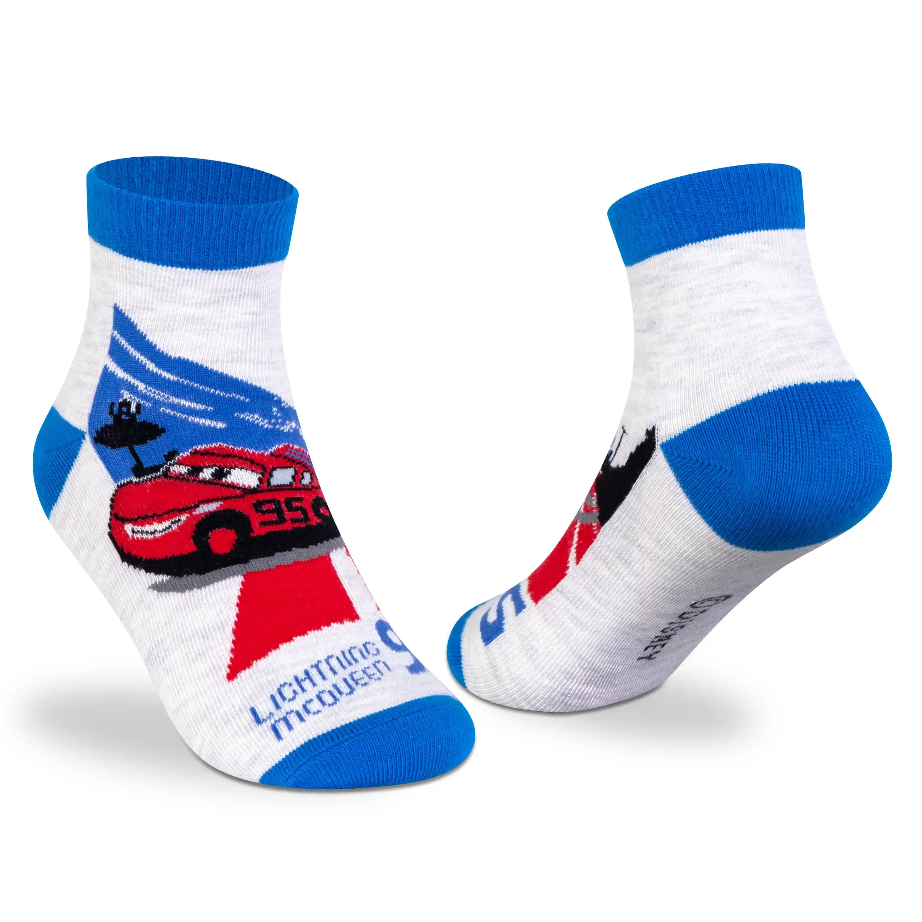 Supersox Cars Ankle Socks - Boys (Pack of 2) - Image 3