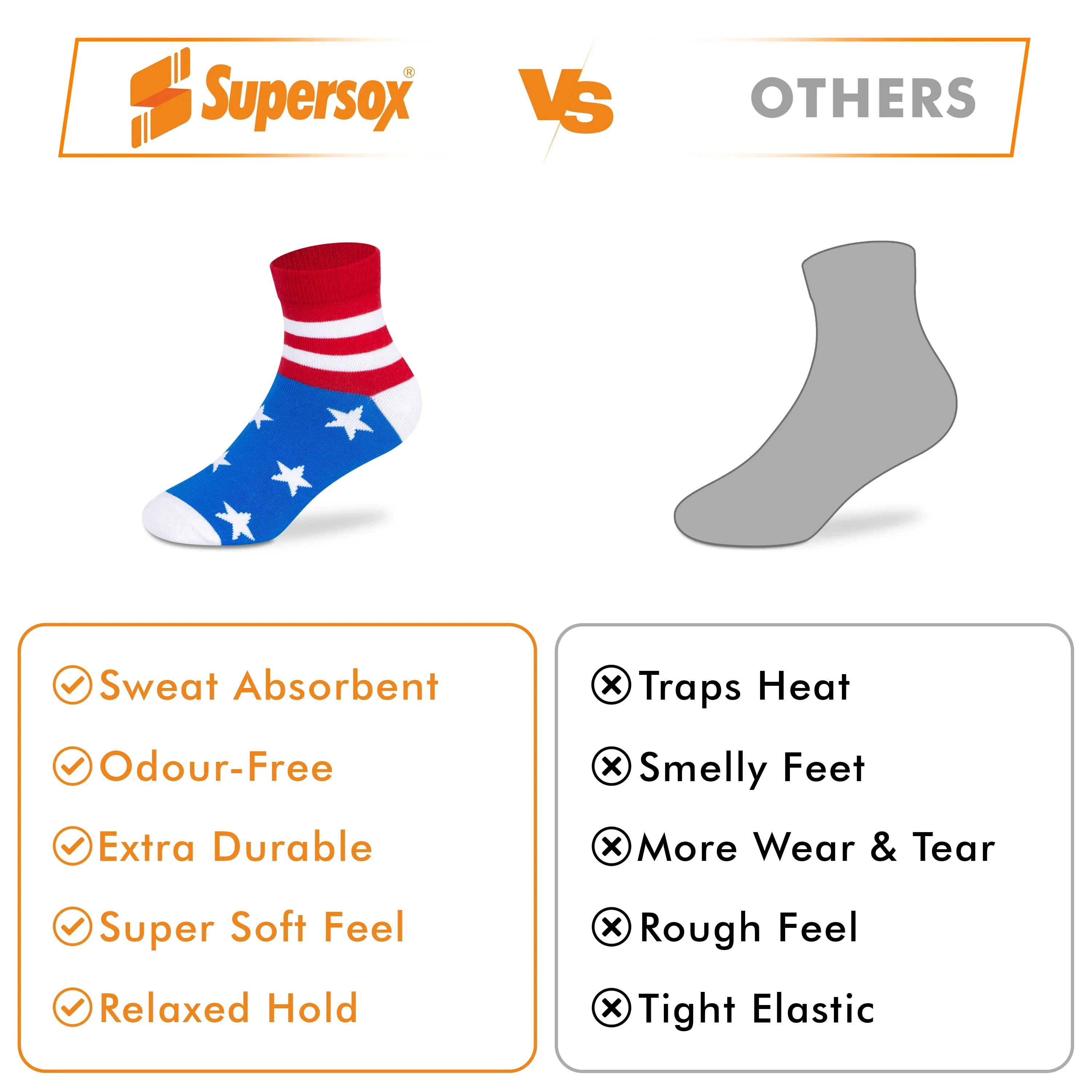 Casual Ankle Socks - Boys (Pack of 3) - Image 6