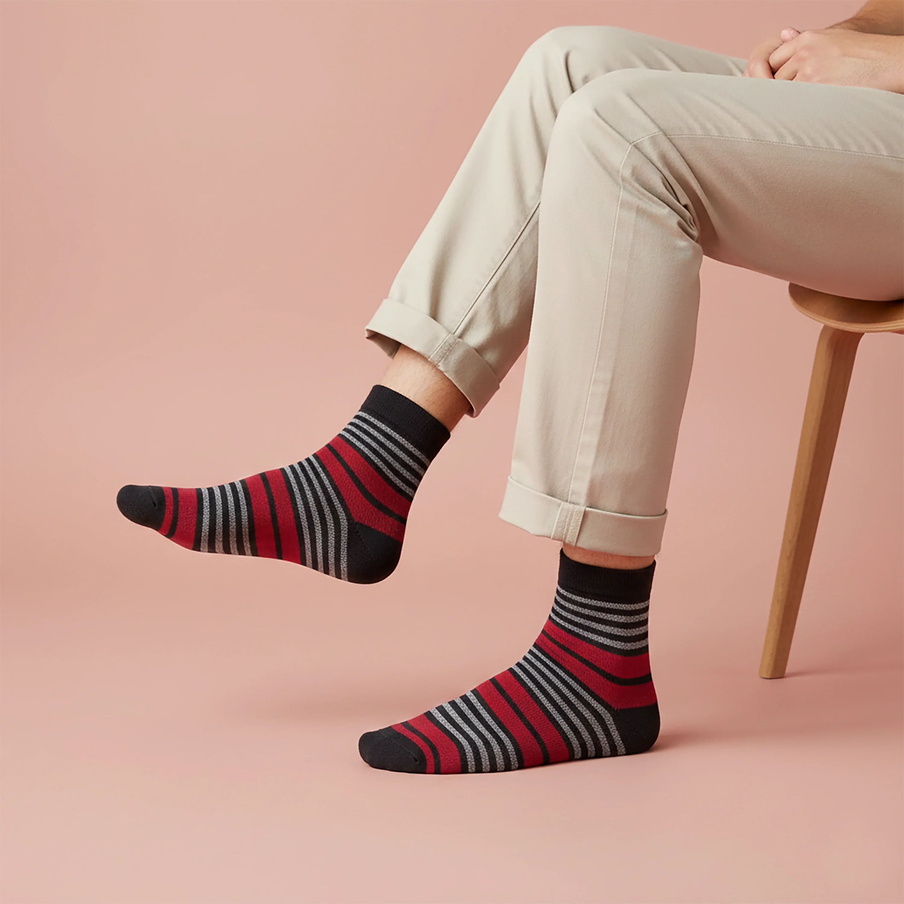Casual Ankle Socks - Men (Pack of 2) - Image 3
