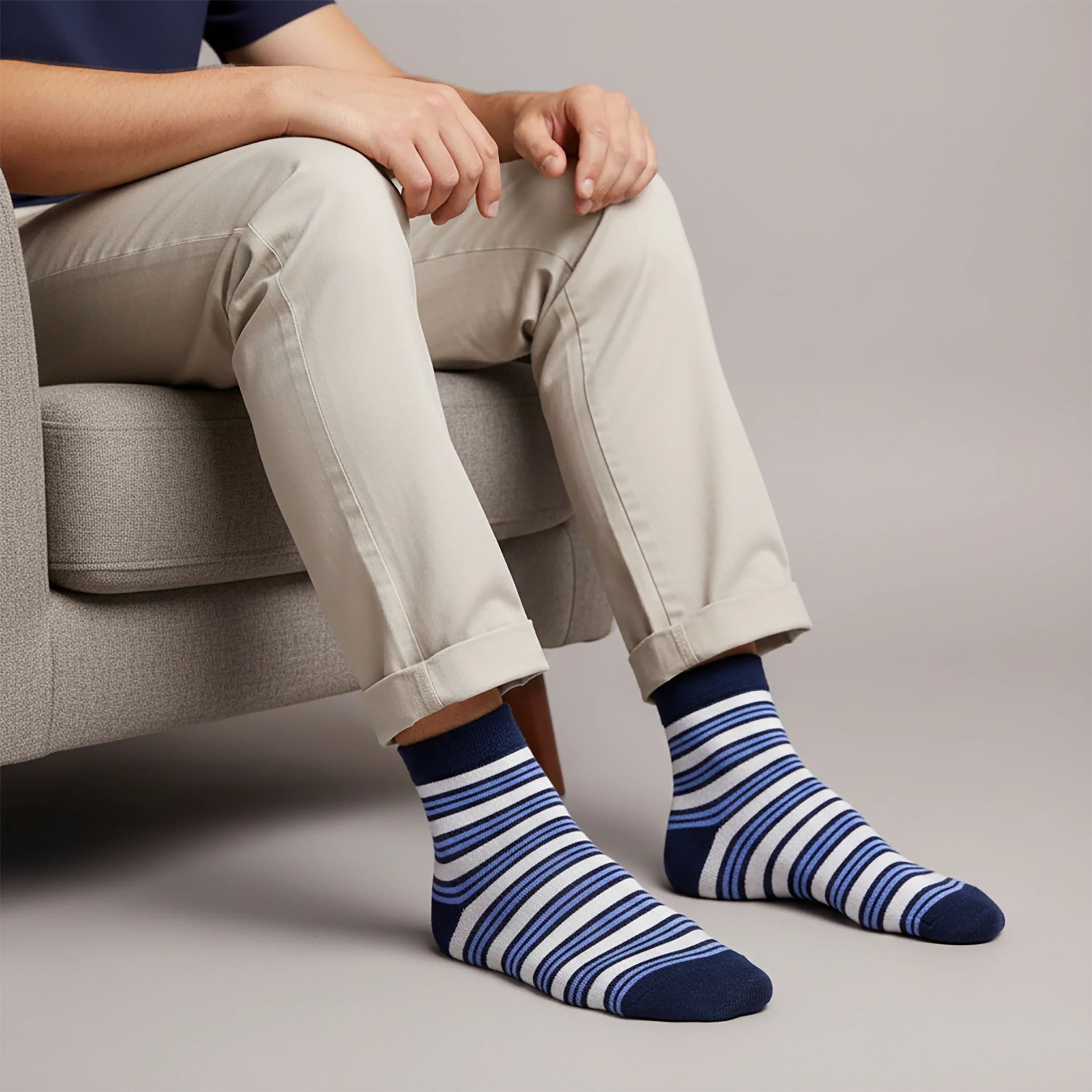 Casual Ankle Socks - Men (Pack of 2) - Image 3