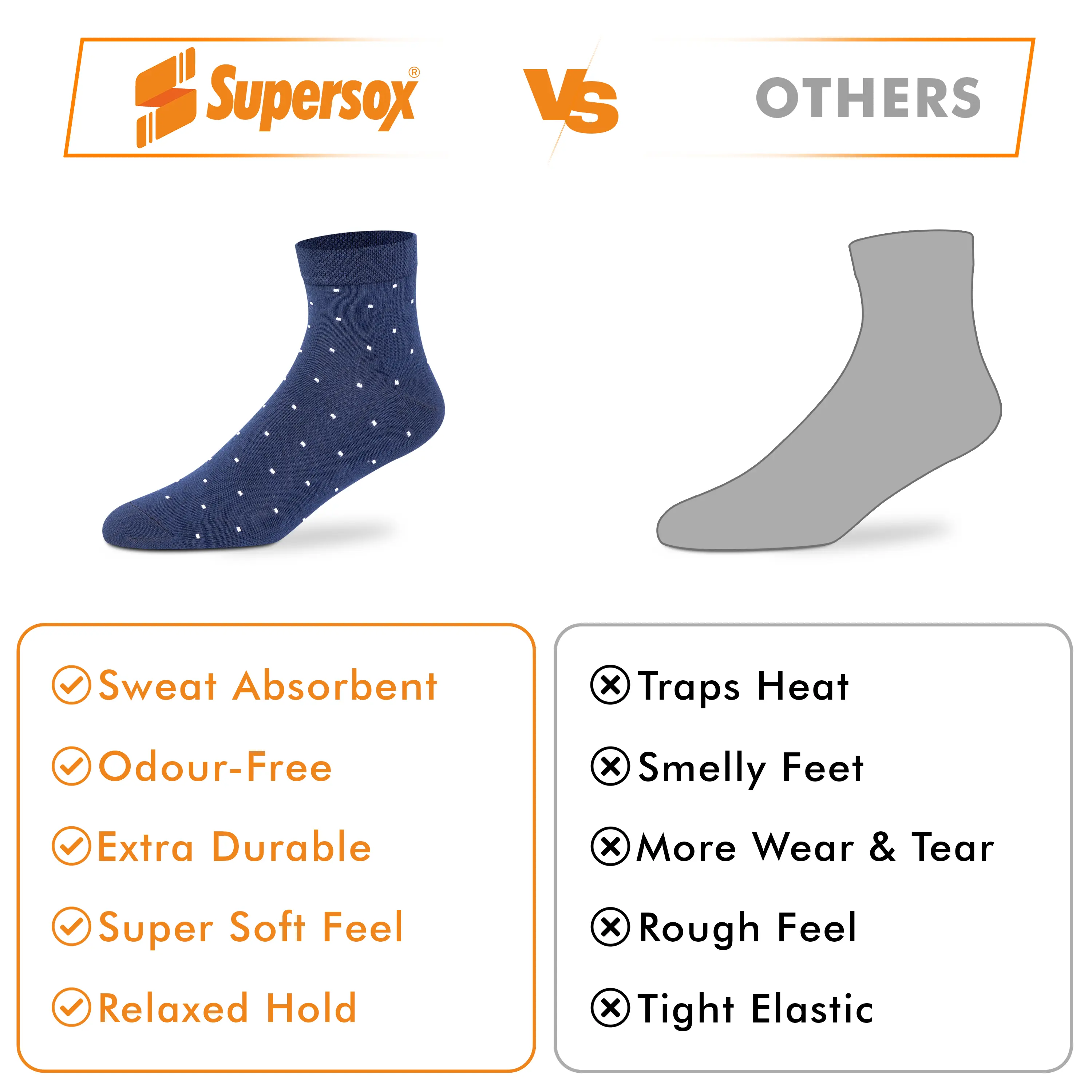 Casual Ankle Socks - Men (Pack of 3) - Image 6