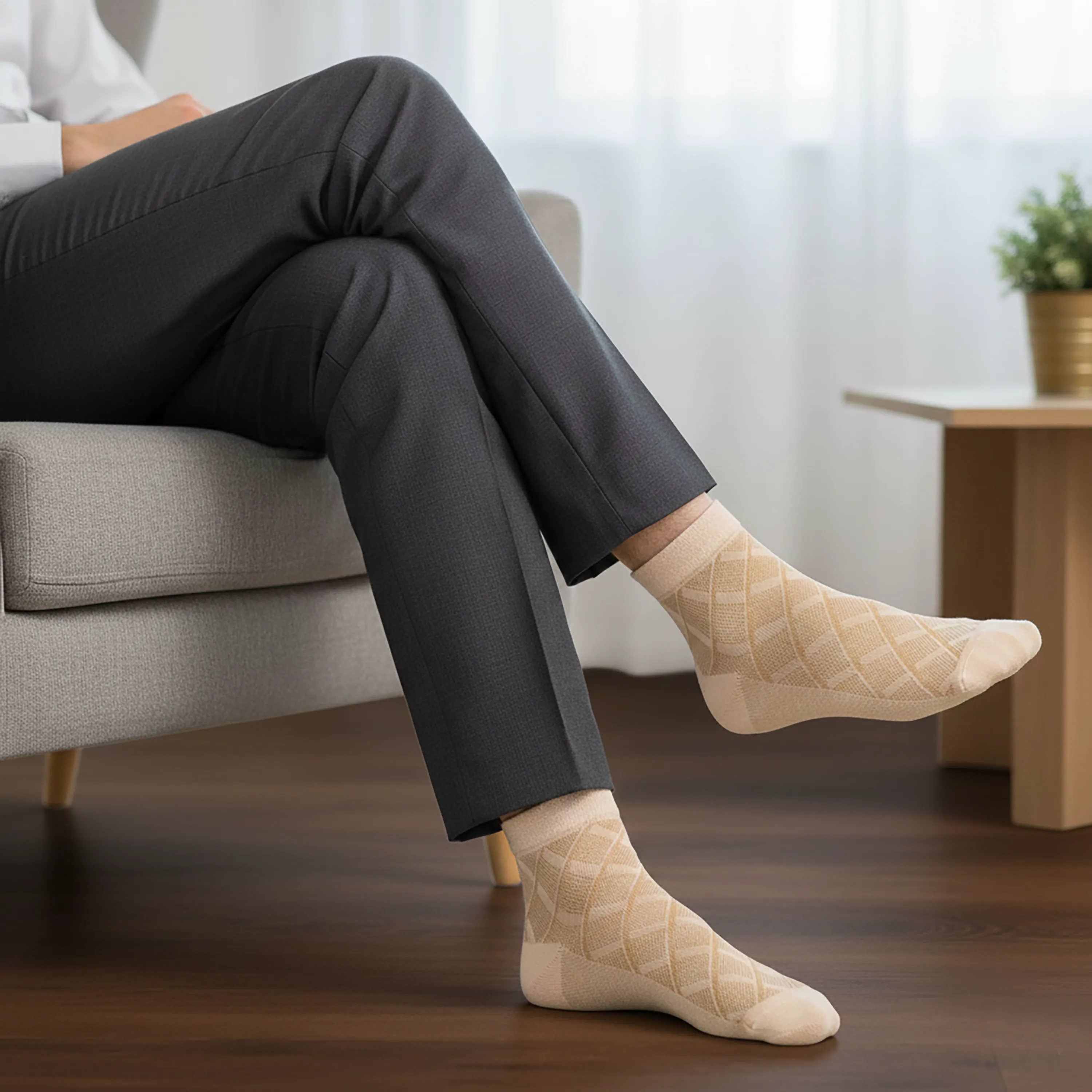 Casual Ankle Socks - Men (Pack of 3) - Image 3