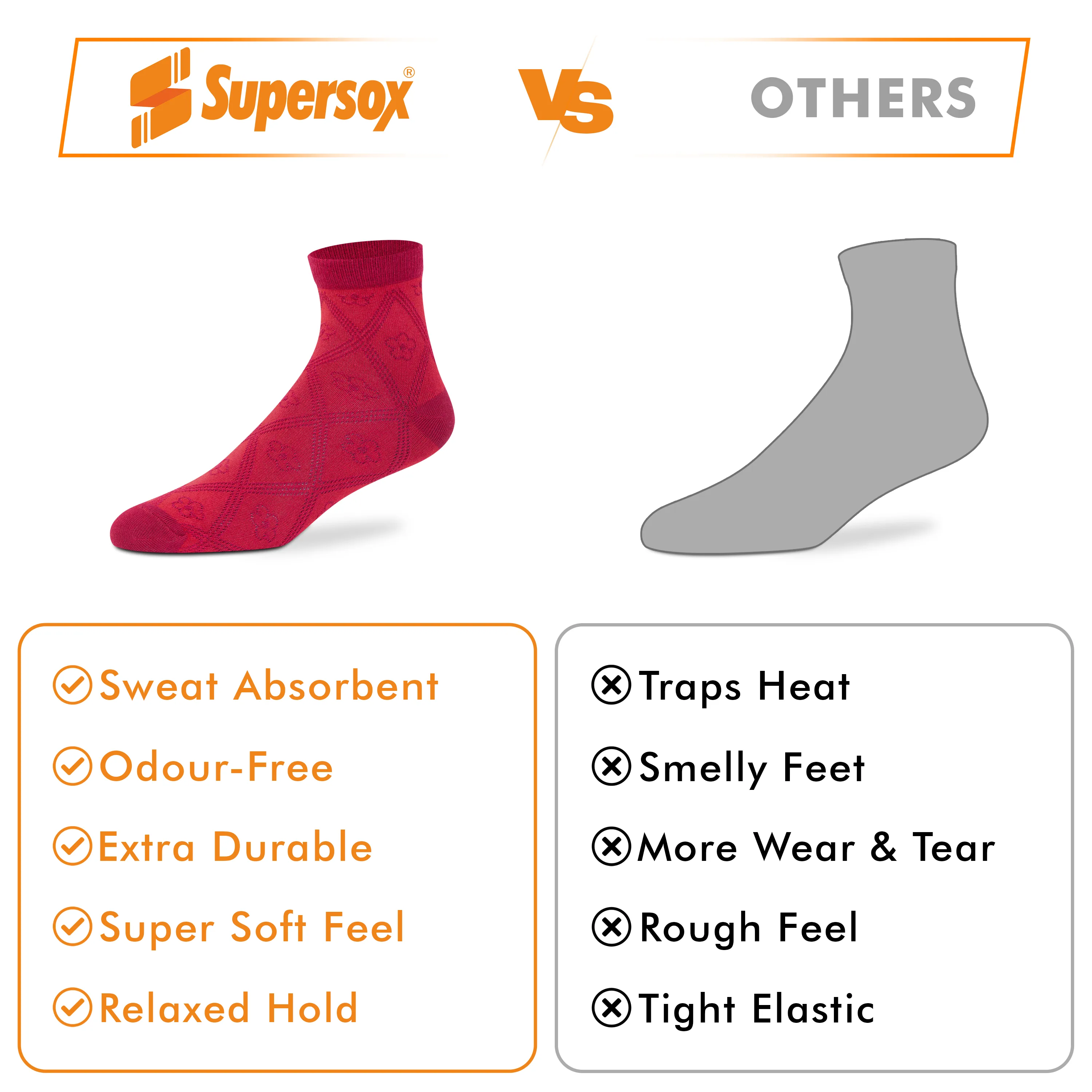 Casual Ankle Socks - Women (Pack of 2) - Image 5