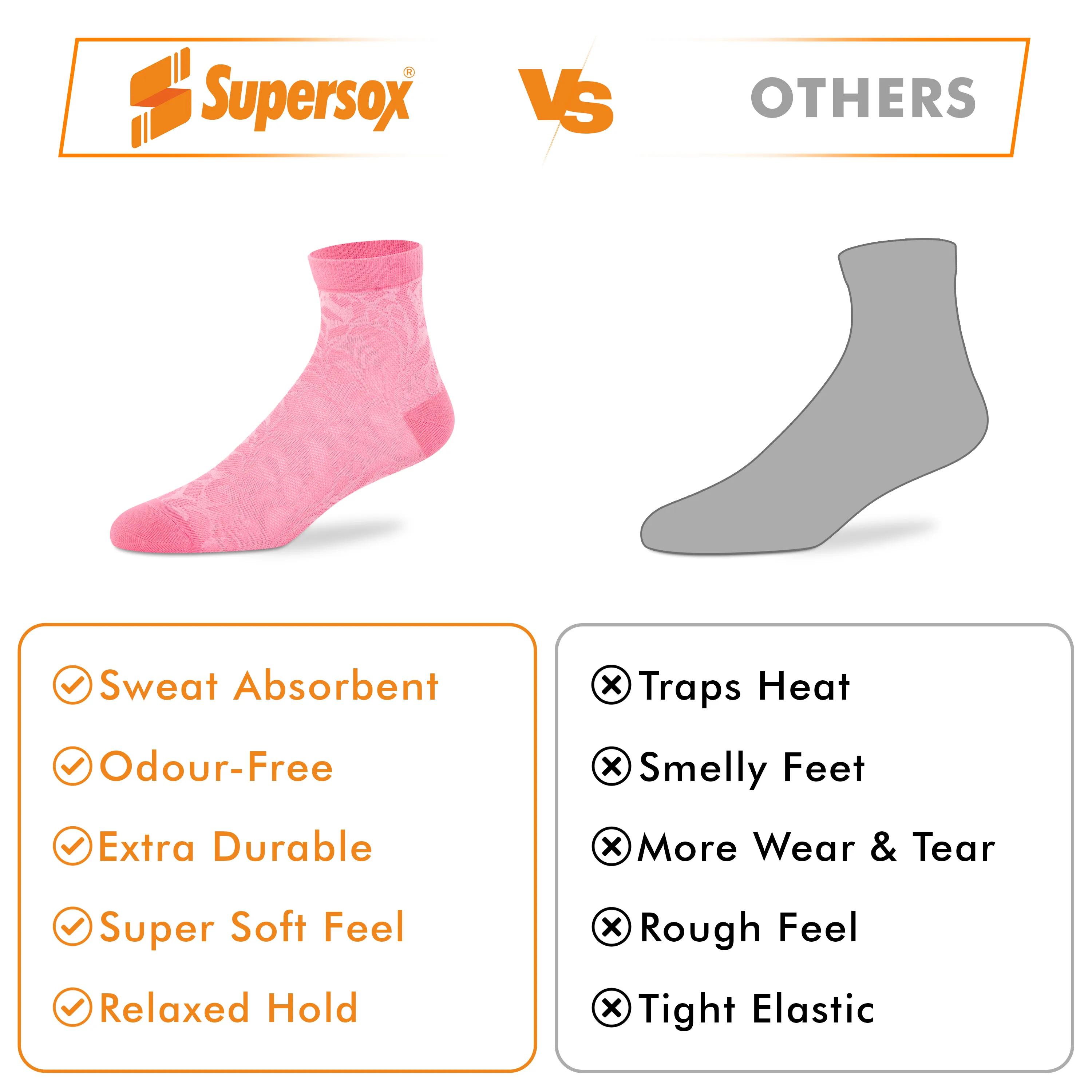 Casual Ankle Socks - Women (Pack of 2) - Image 5