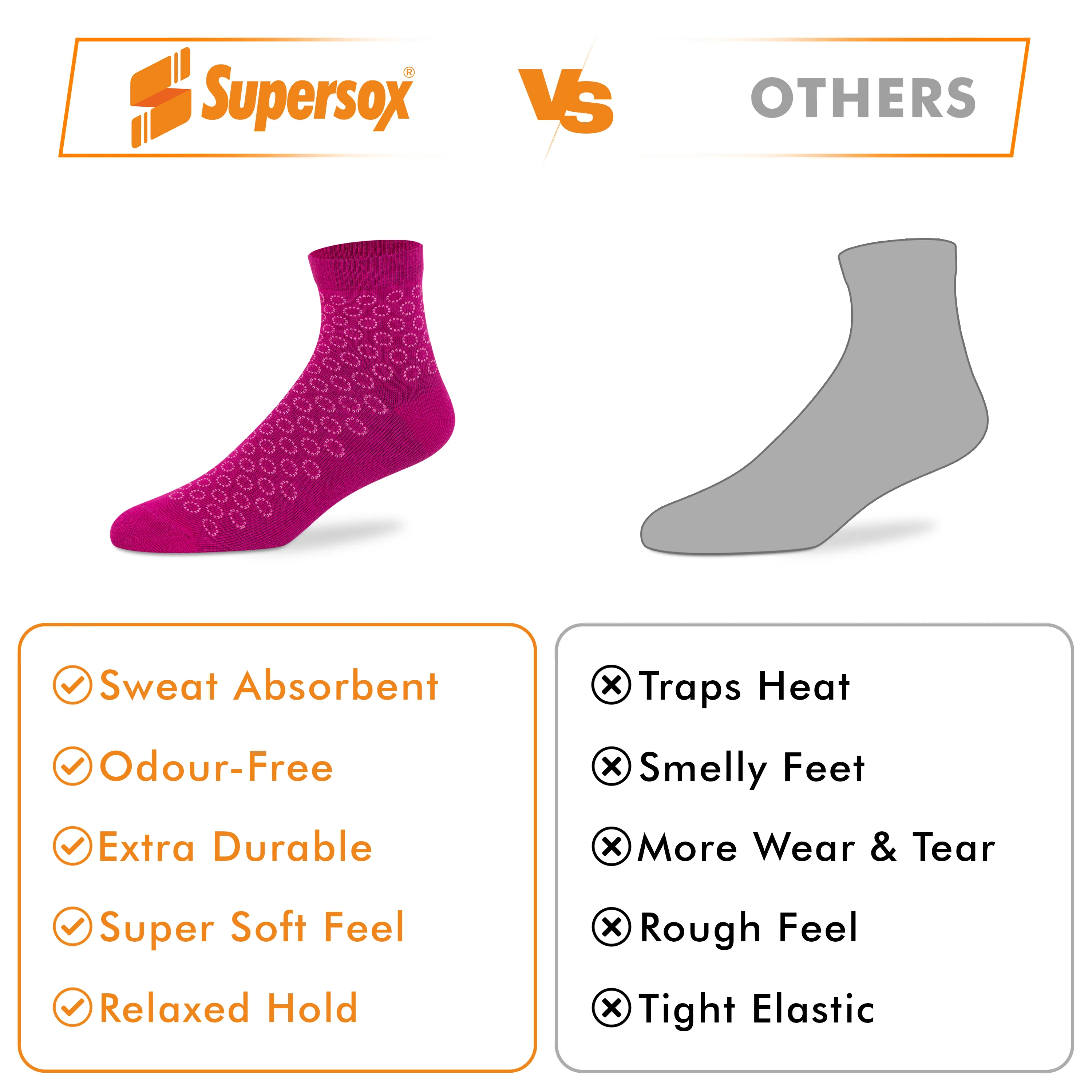 Casual Ankle Socks - Women (Pack of 2) - Image 5