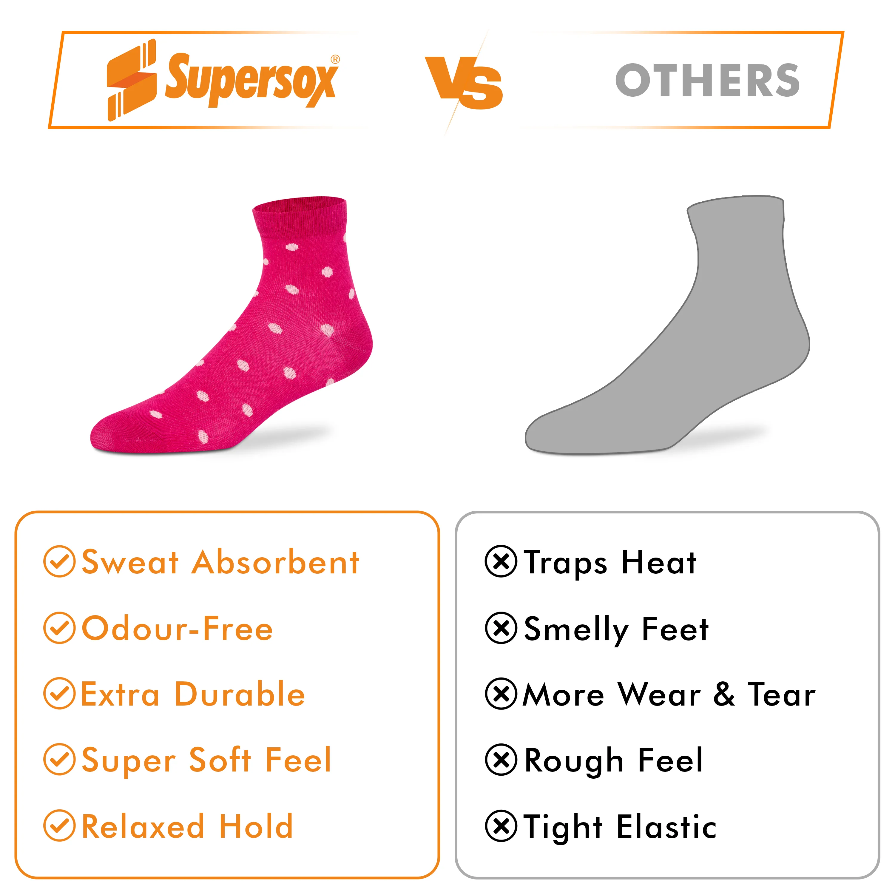 Casual Ankle Socks - Women (Pack of 2) - Image 5