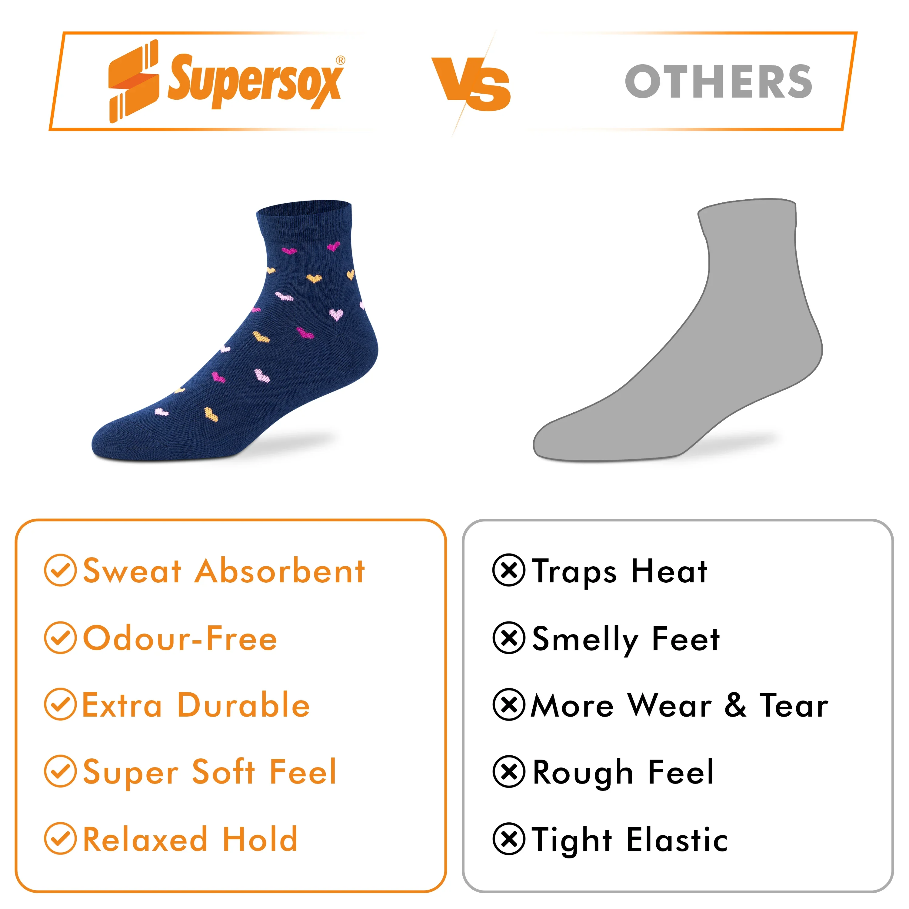 Casual Ankle Socks - Women (Pack of 2) - Image 5