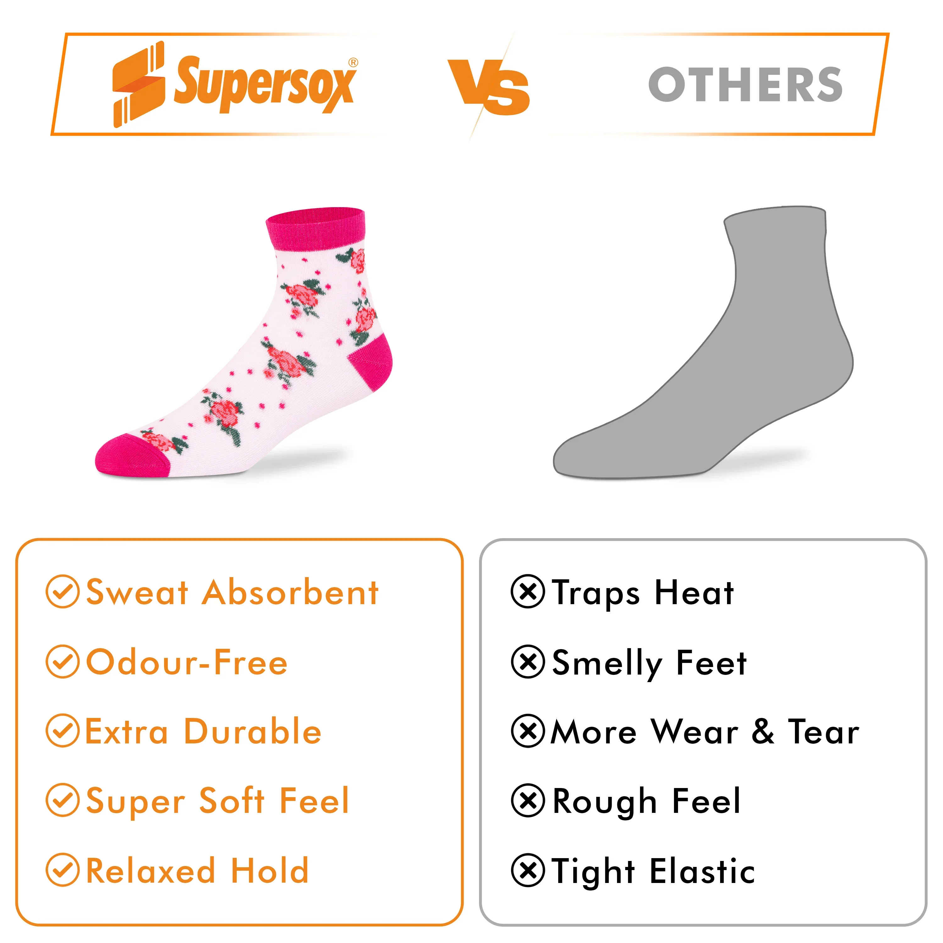 Casual Ankle Socks - Women (Pack of 2) - Image 5