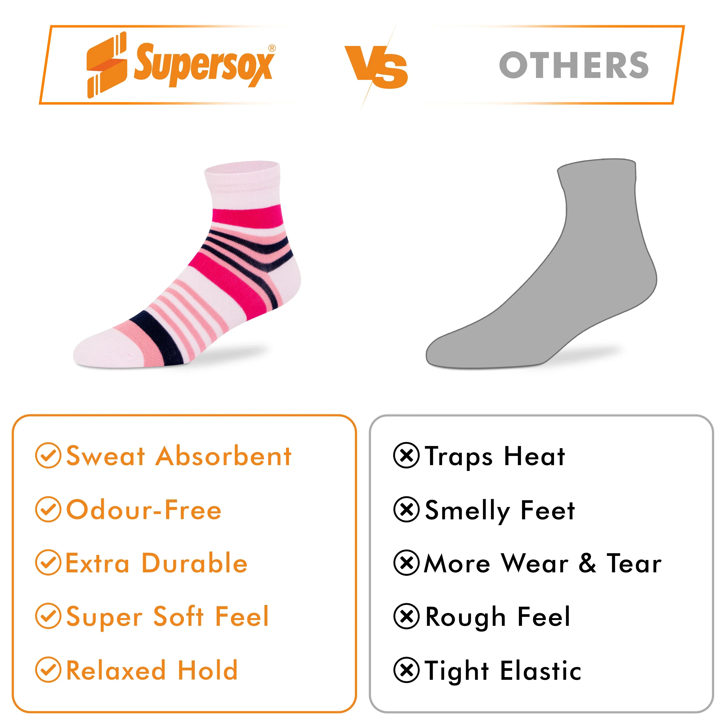 Casual Ankle Socks - Women (Pack of 3) - Image 6