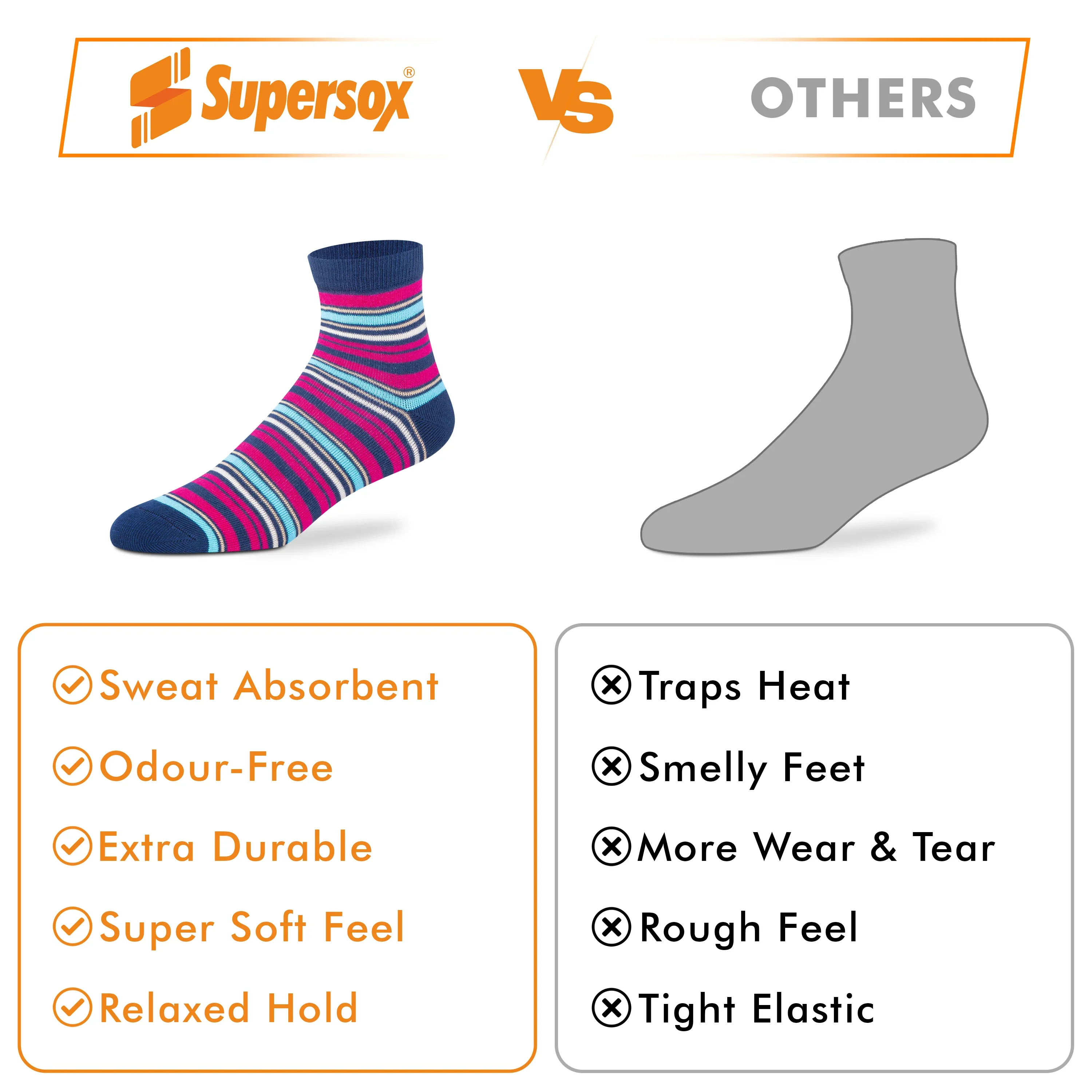 Casual Ankle Socks - Women (Pack of 3) - Image 6