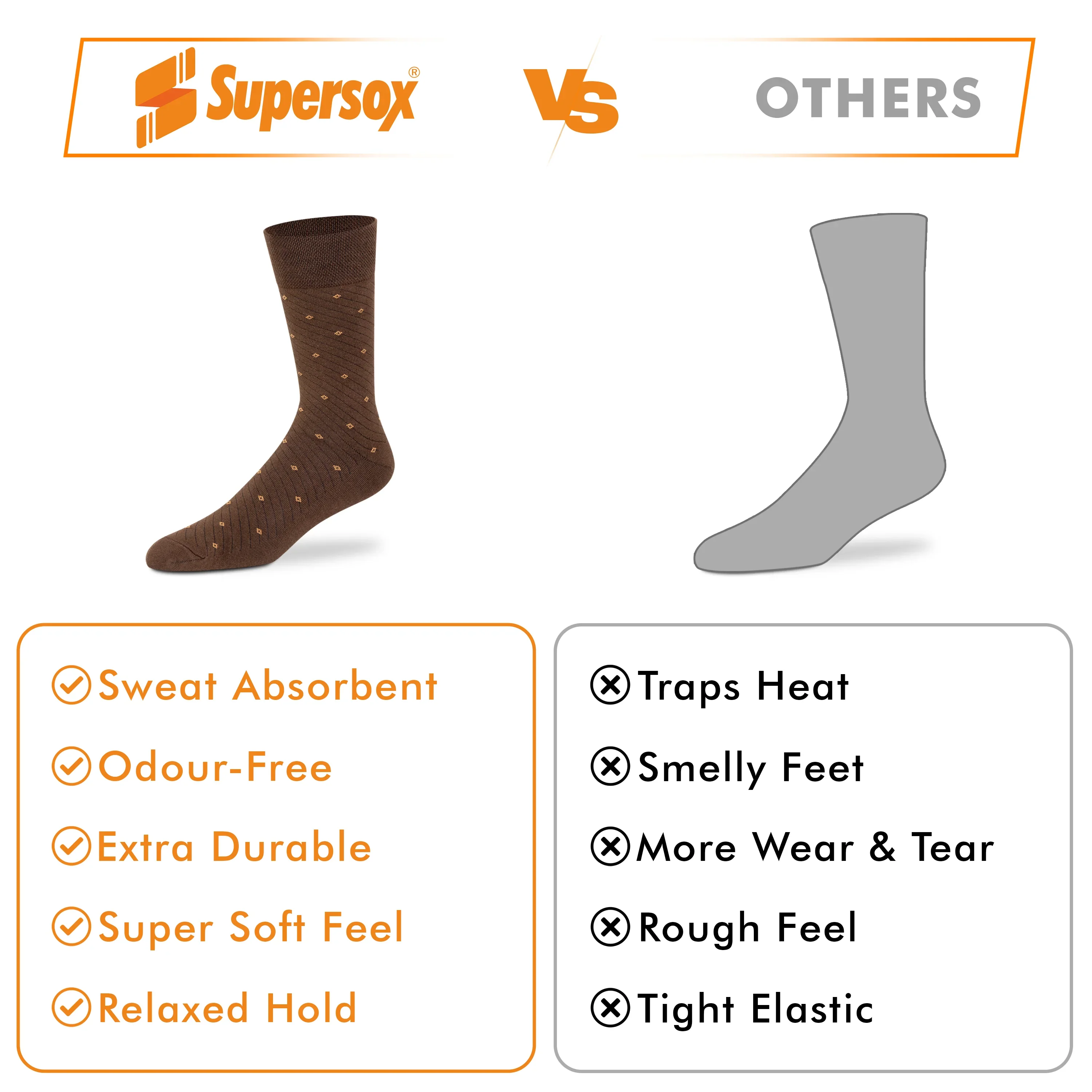 Casual Crew Socks - Men (Pack of 2) - Image 5