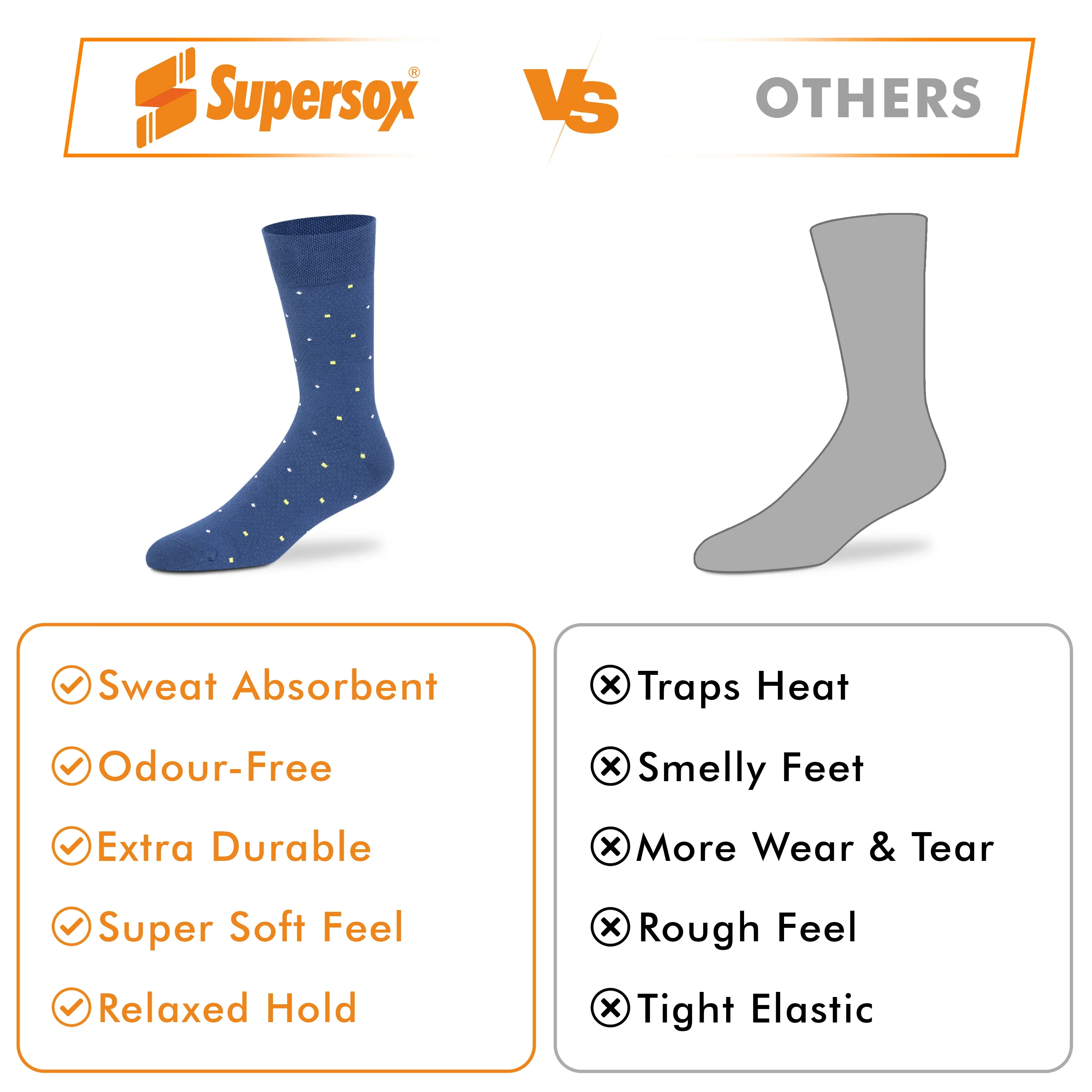Casual Crew Socks - Men (Pack of 2) - Image 5