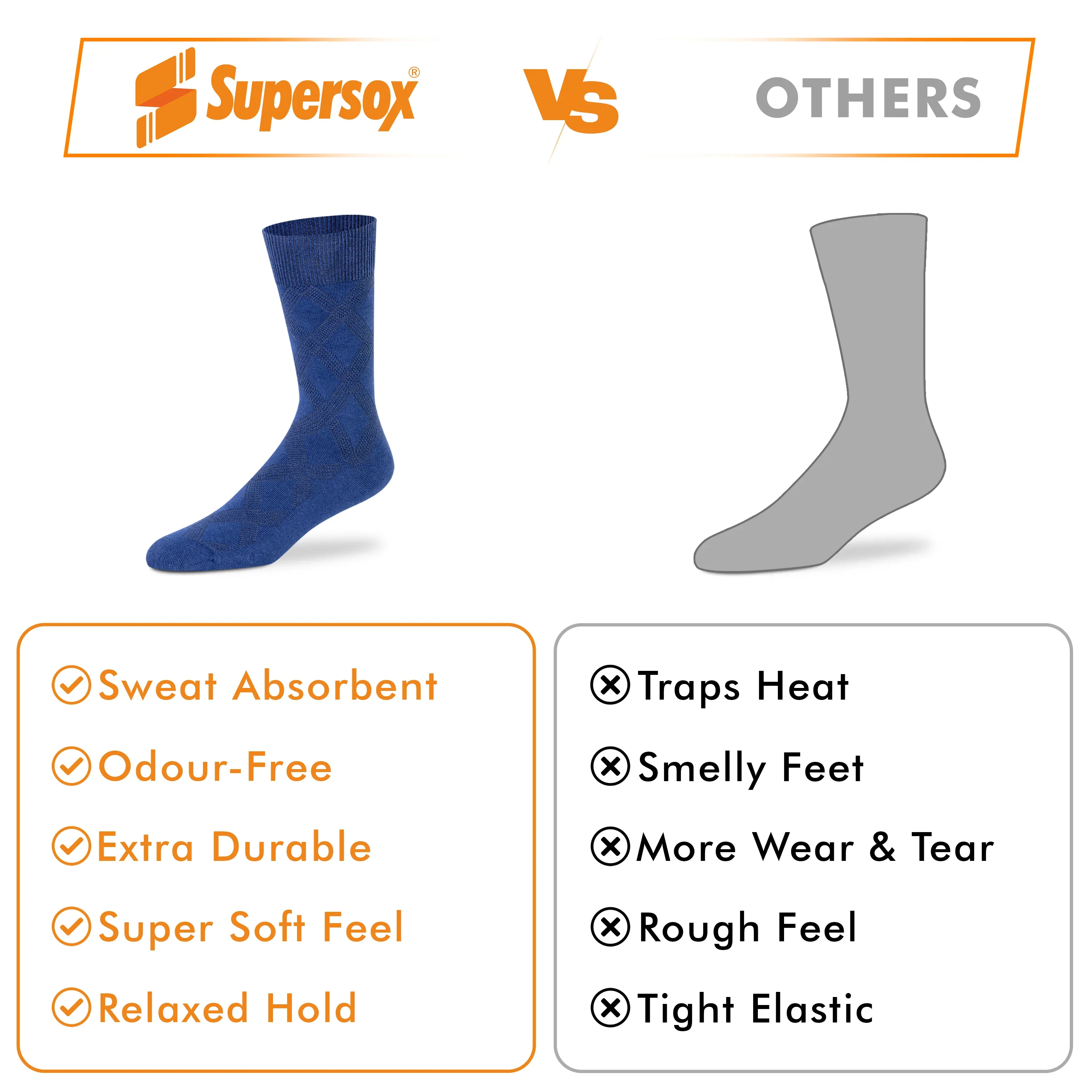 Casual Crew Socks - Men (Pack of 3) - Image 6