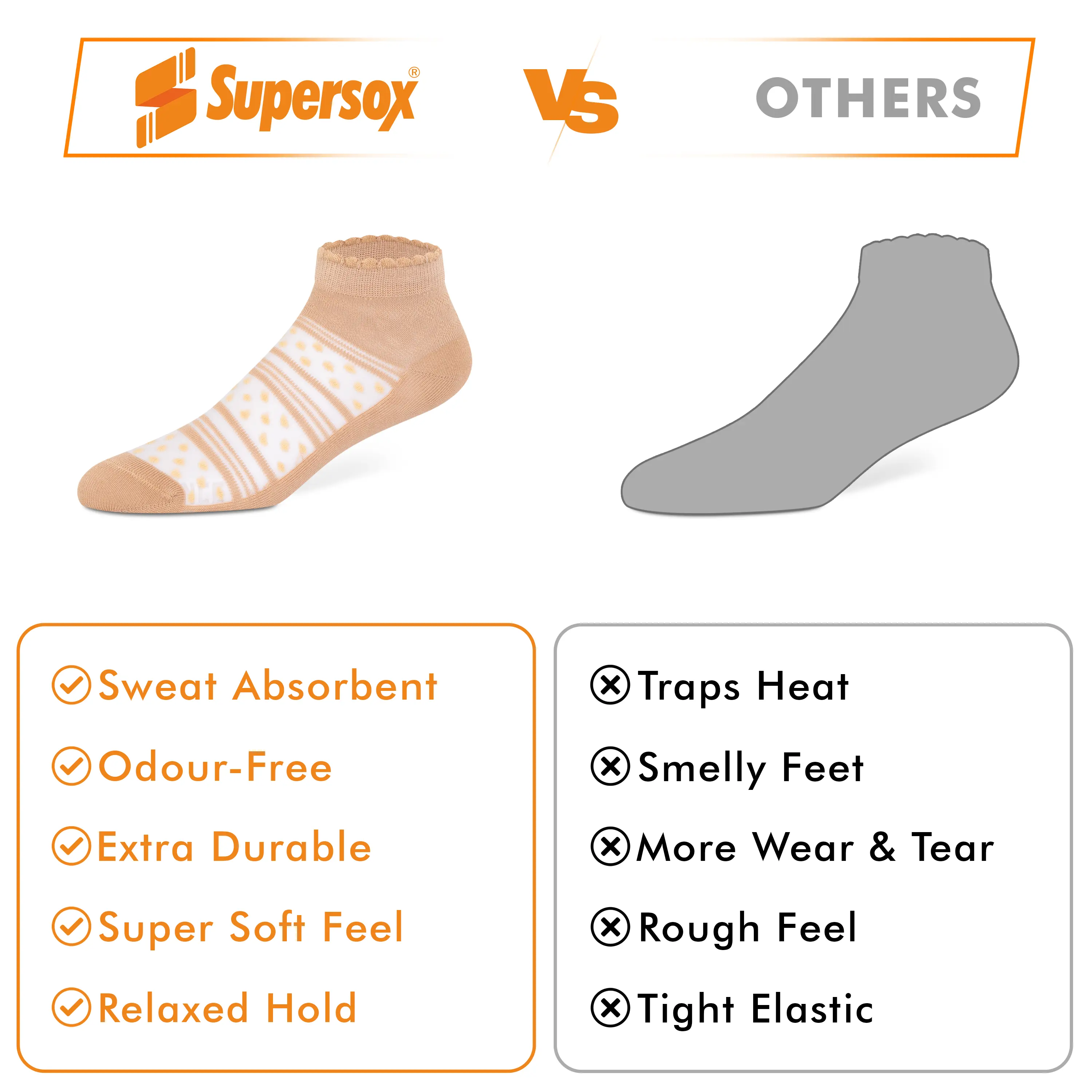 Casual Low-Cut Net Socks - Women (Pack of 1) - Image 8