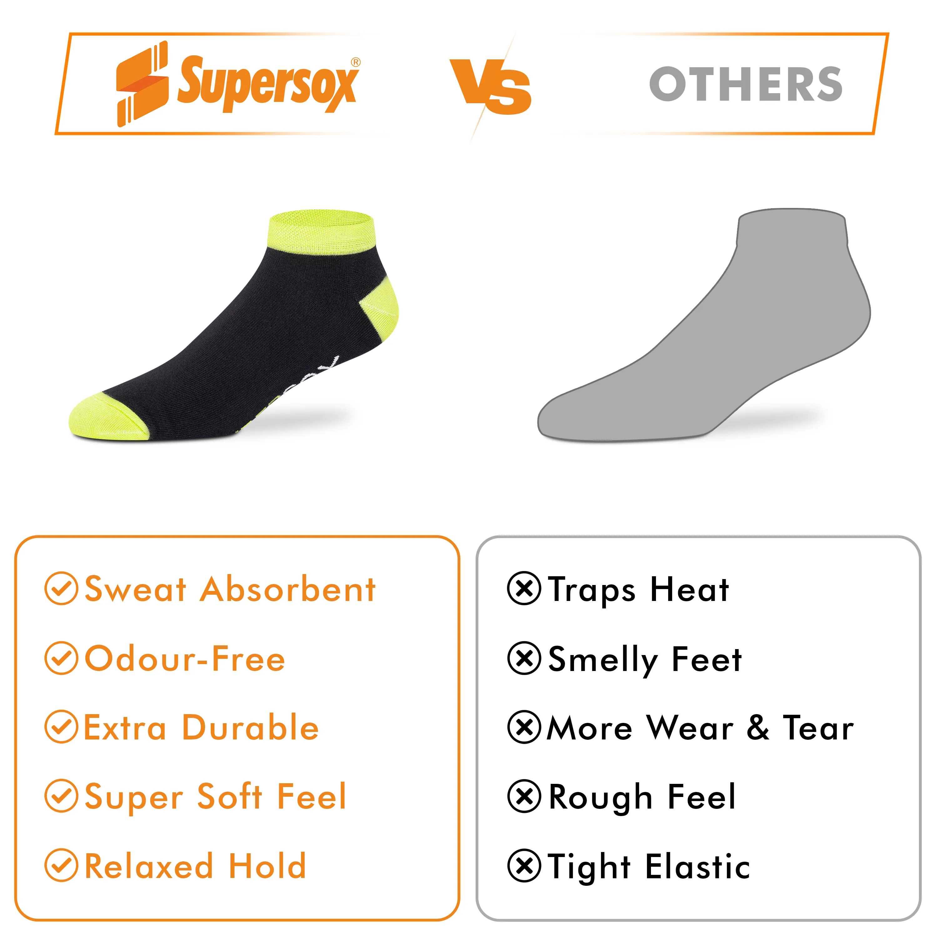 Casual Low-Cut Socks - Men (Pack of 2) - Image 6
