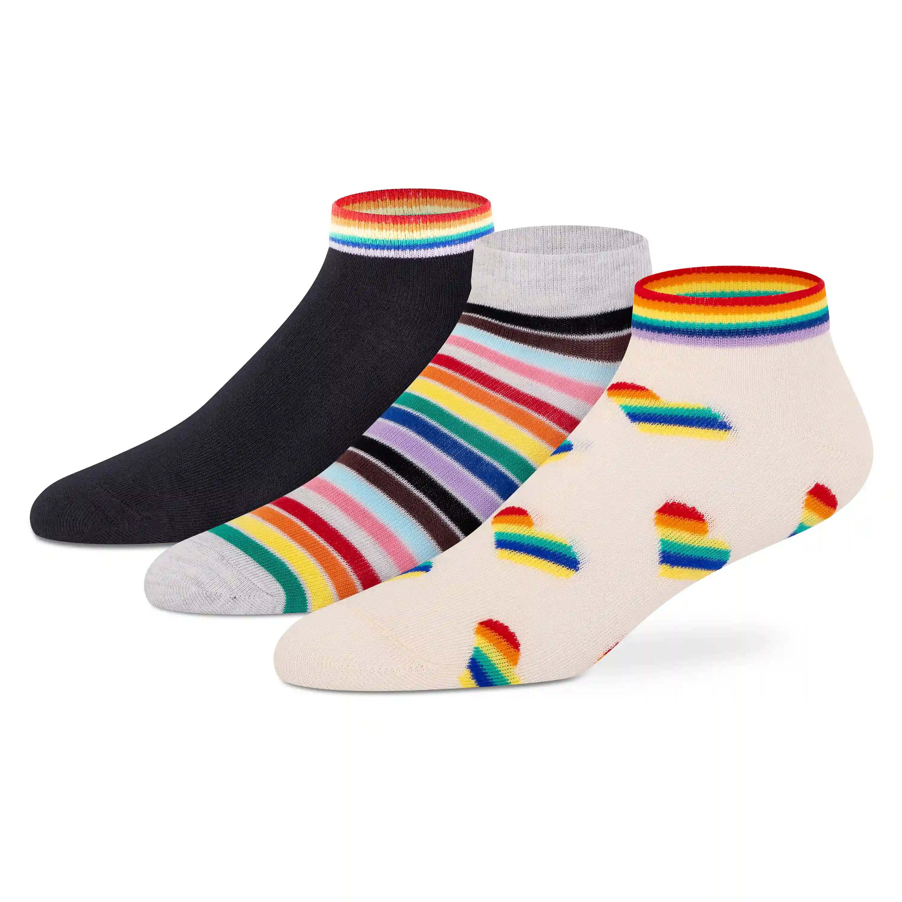 Casual Low-Cut Socks - Women (Pack of 3) - Image 2