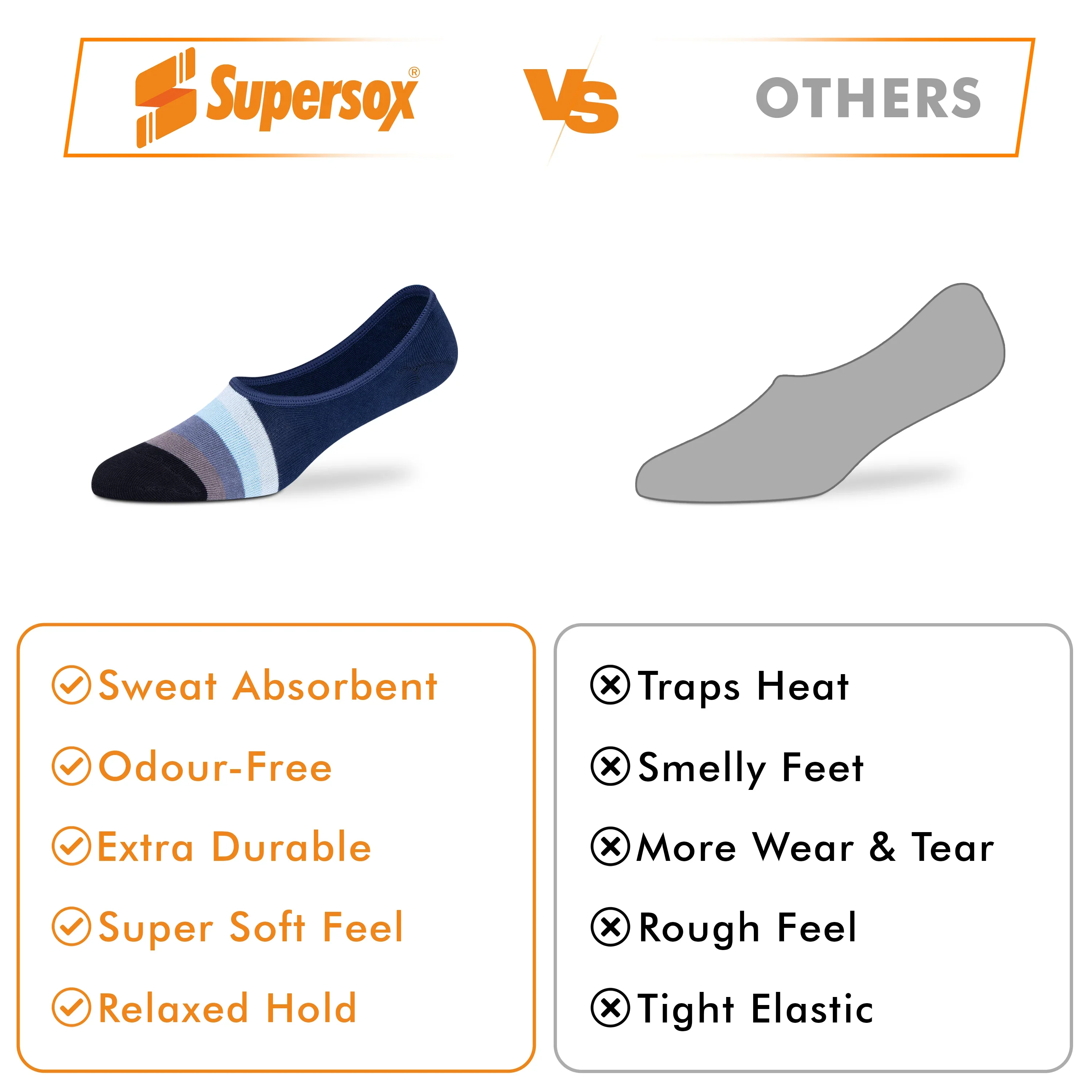 Casual No-Show Socks - Men (Pack of 2) - Image 5