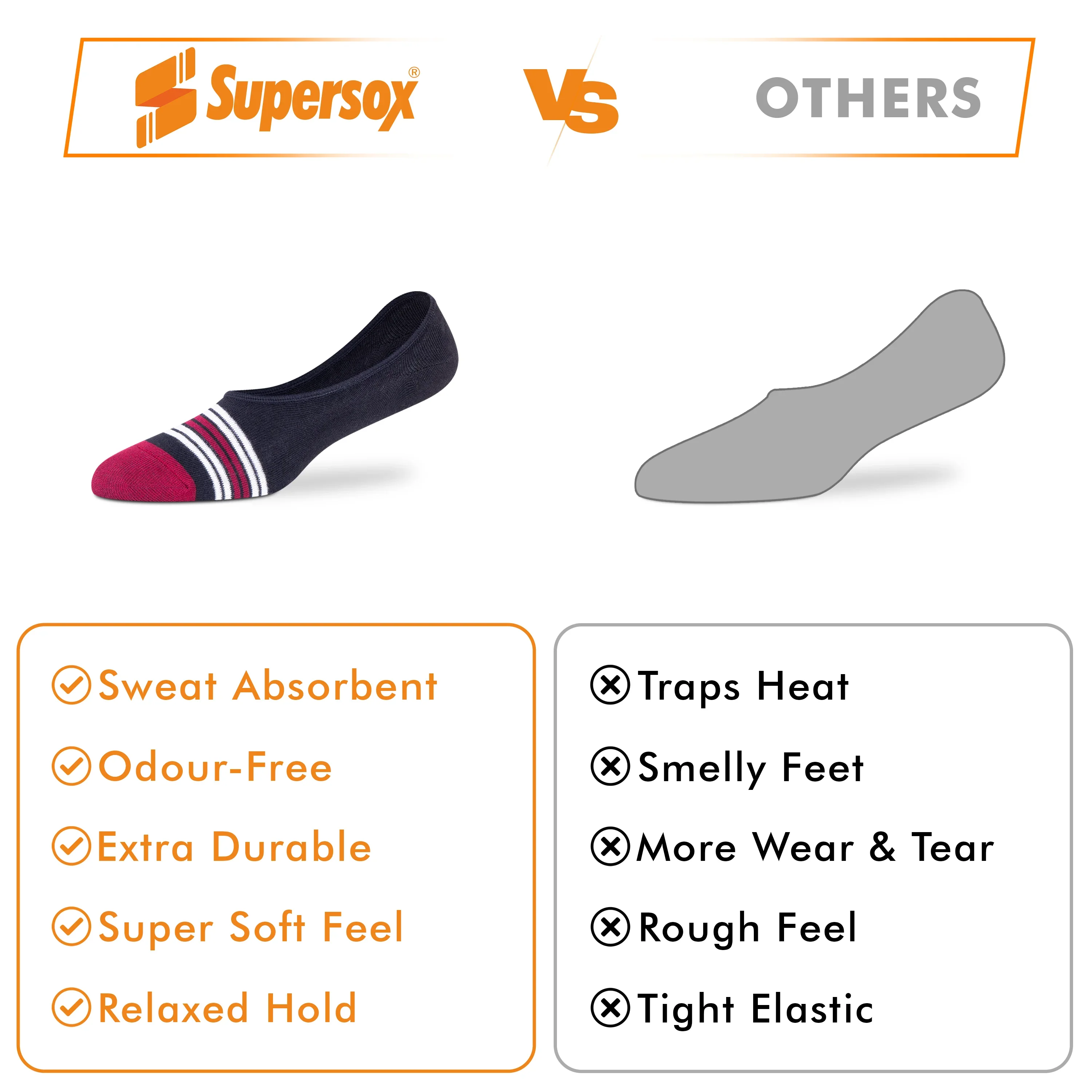 Casual No-Show Socks - Men (Pack of 3) - Image 6