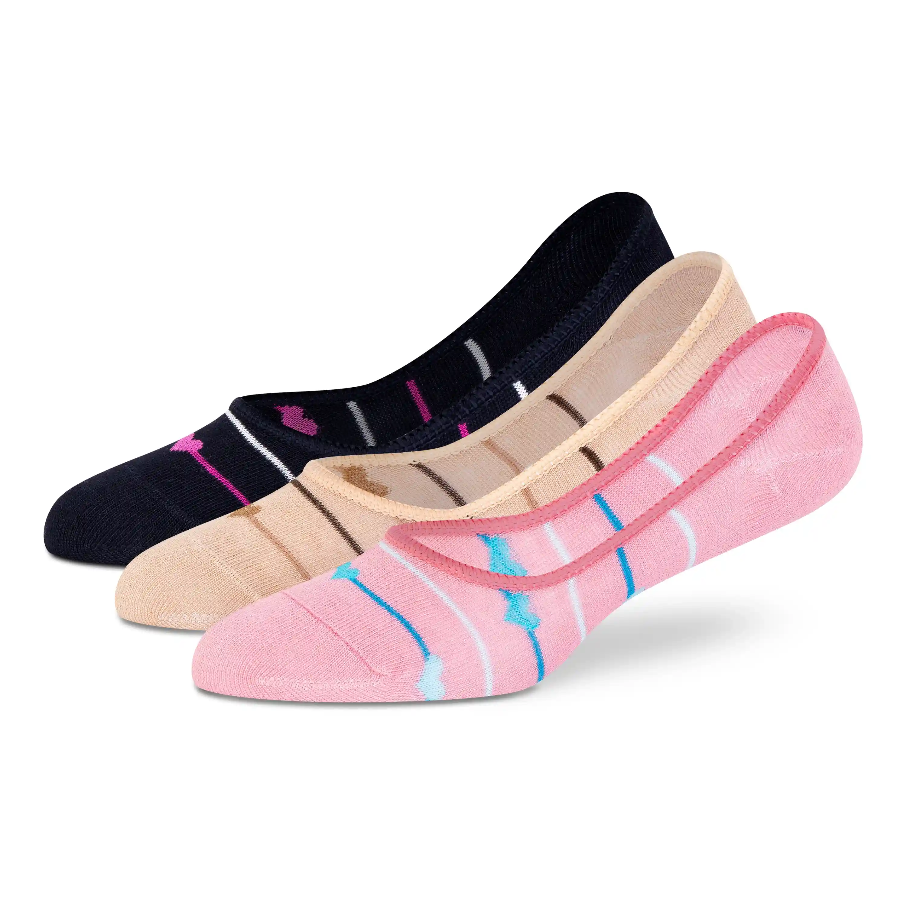 Casual No-Show Socks - Women (Pack of 3) - Image 2
