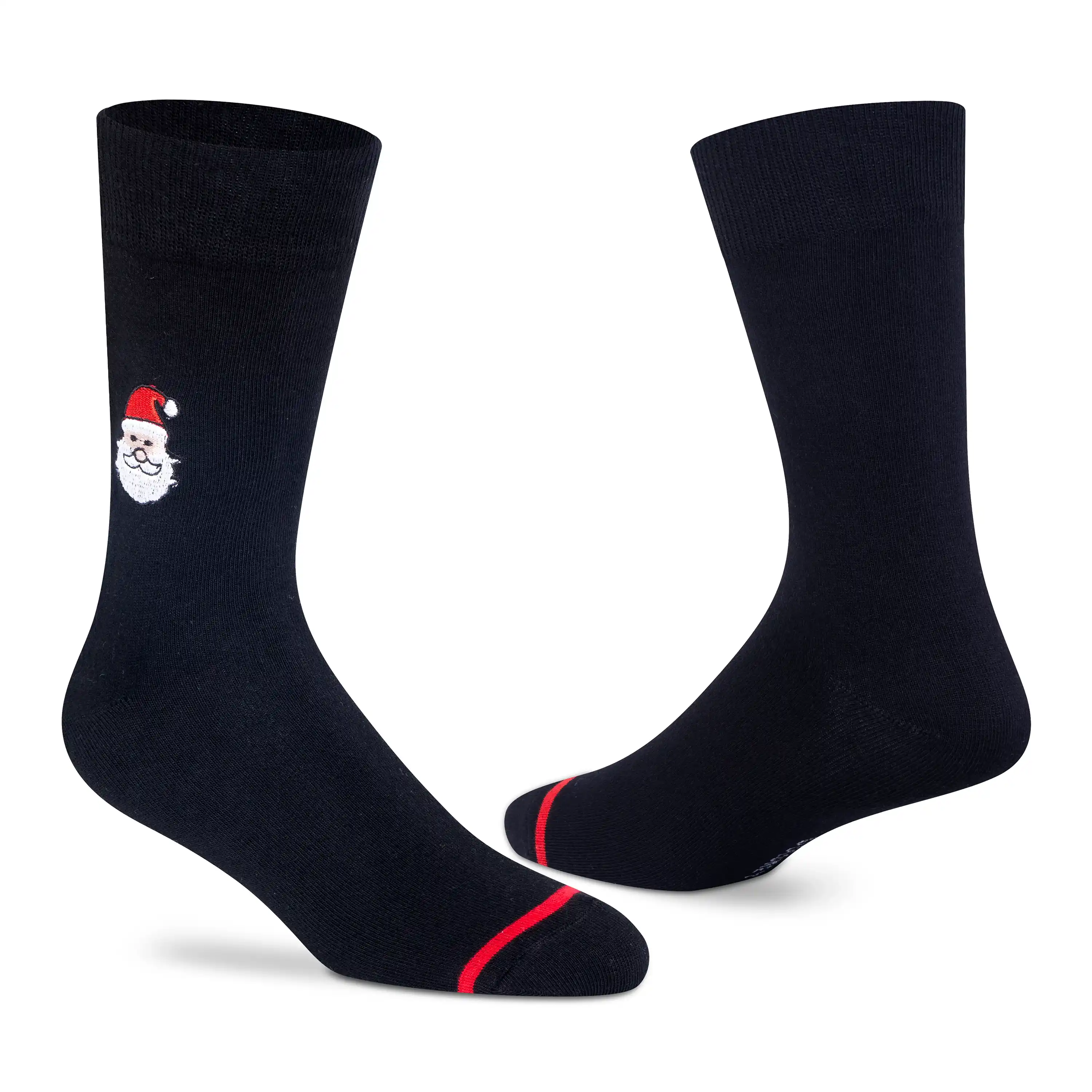 Embroidery Christmas Socks - Unisex (Pack of 3) - Image 4