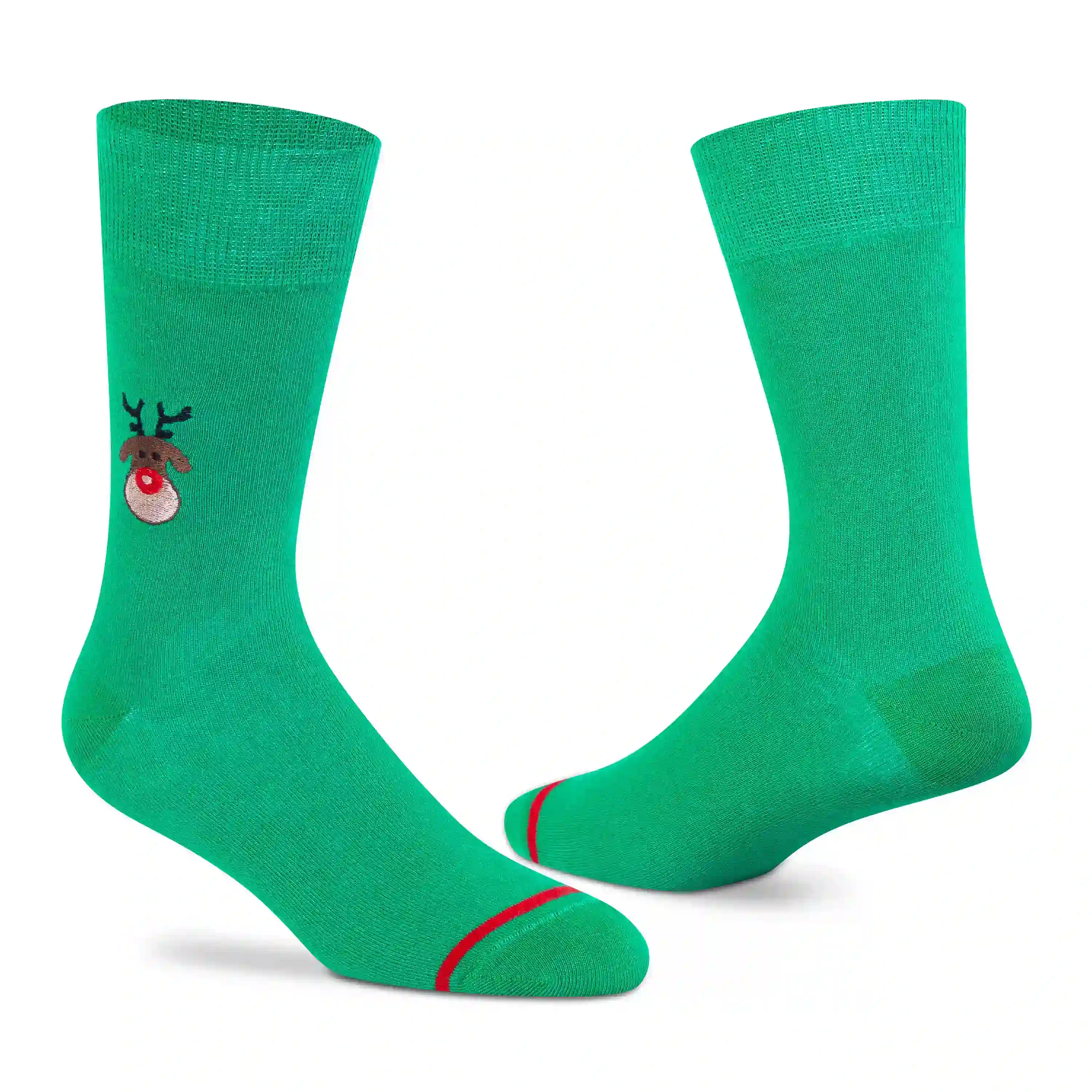 Embroidery Christmas Socks - Unisex (Pack of 3) - Image 5