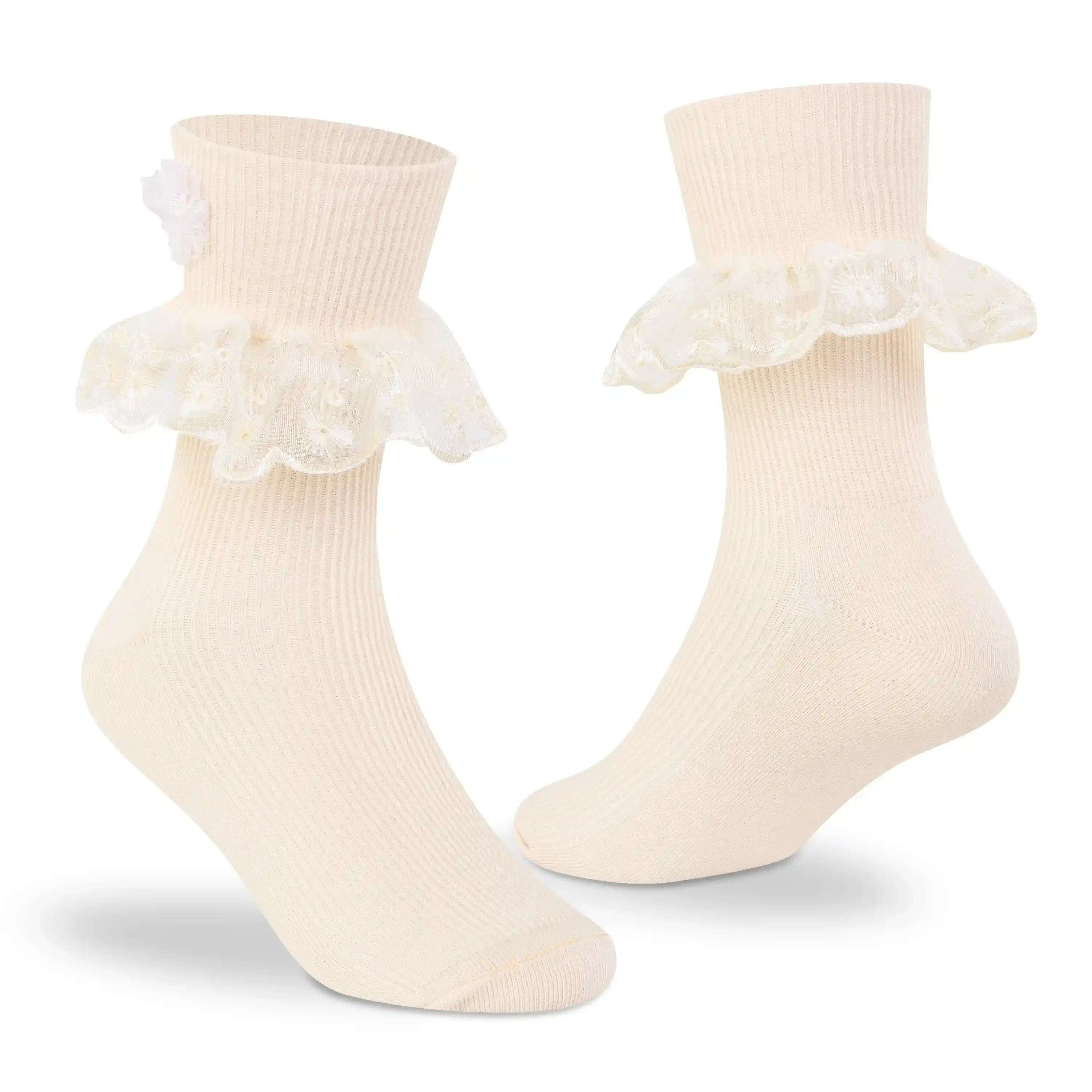 Frill Ankle Socks - Girls (Pack of 3) - Image 15