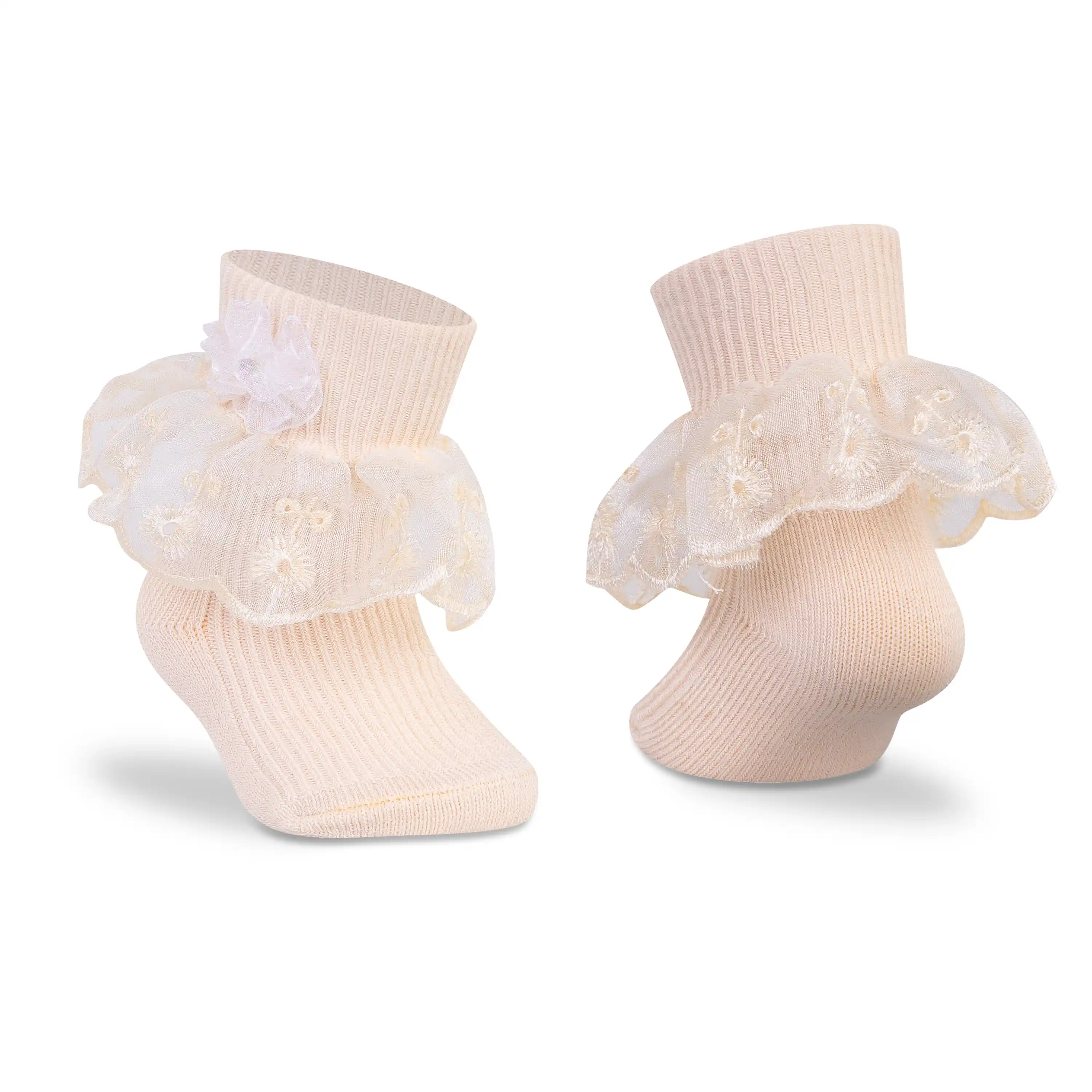 Frill Ankle Socks - Girls (Pack of 3) - Image 4