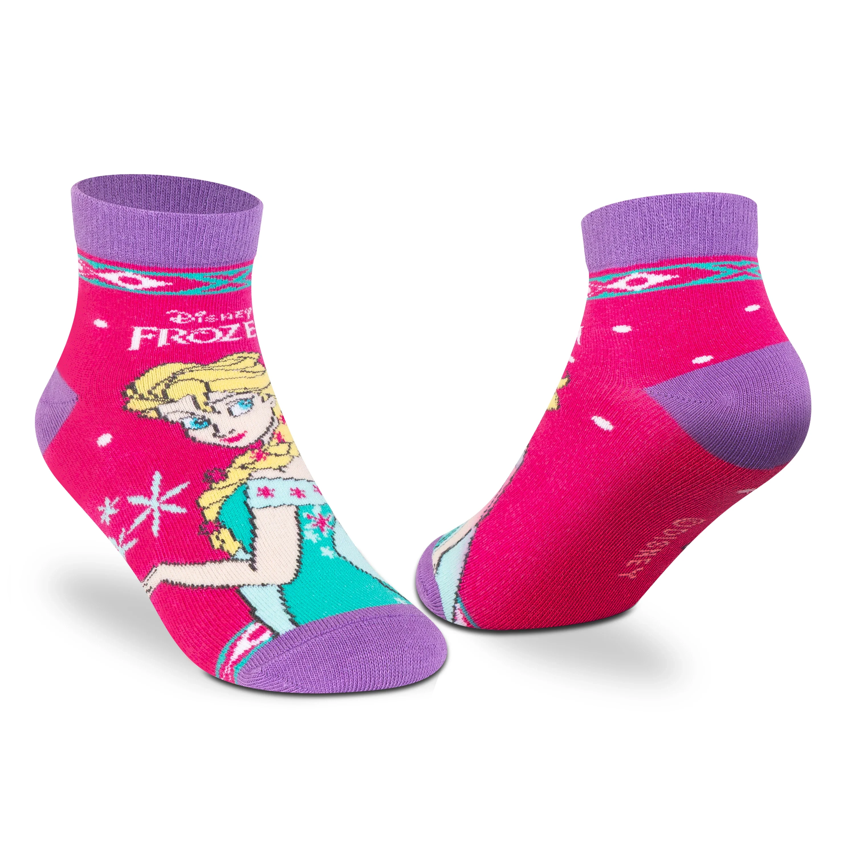 Disney Frozen Ankle Socks - Girls (Pack of 3) - Image 4
