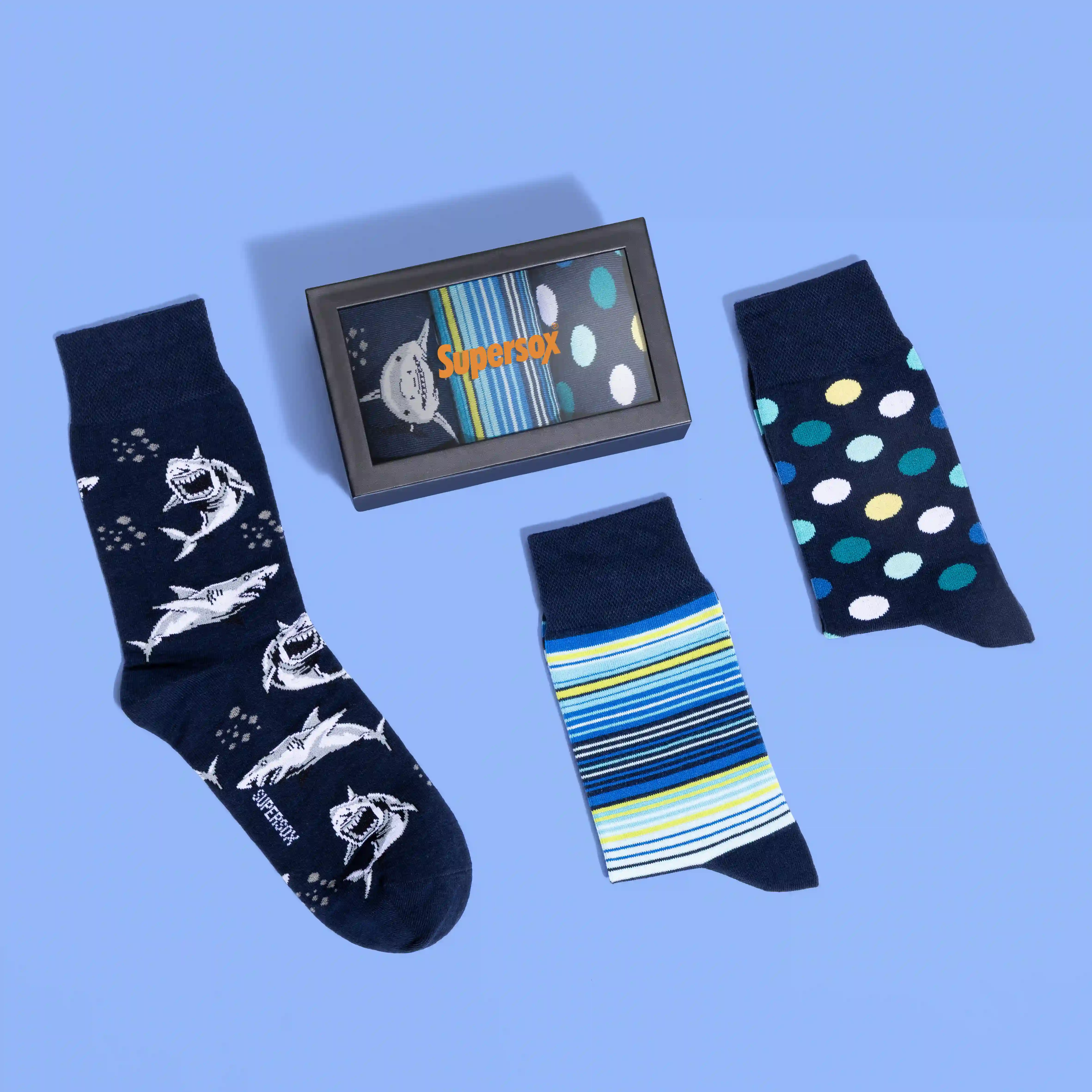 Funky Crew Socks - Unisex (Pack of 3) - Image 6