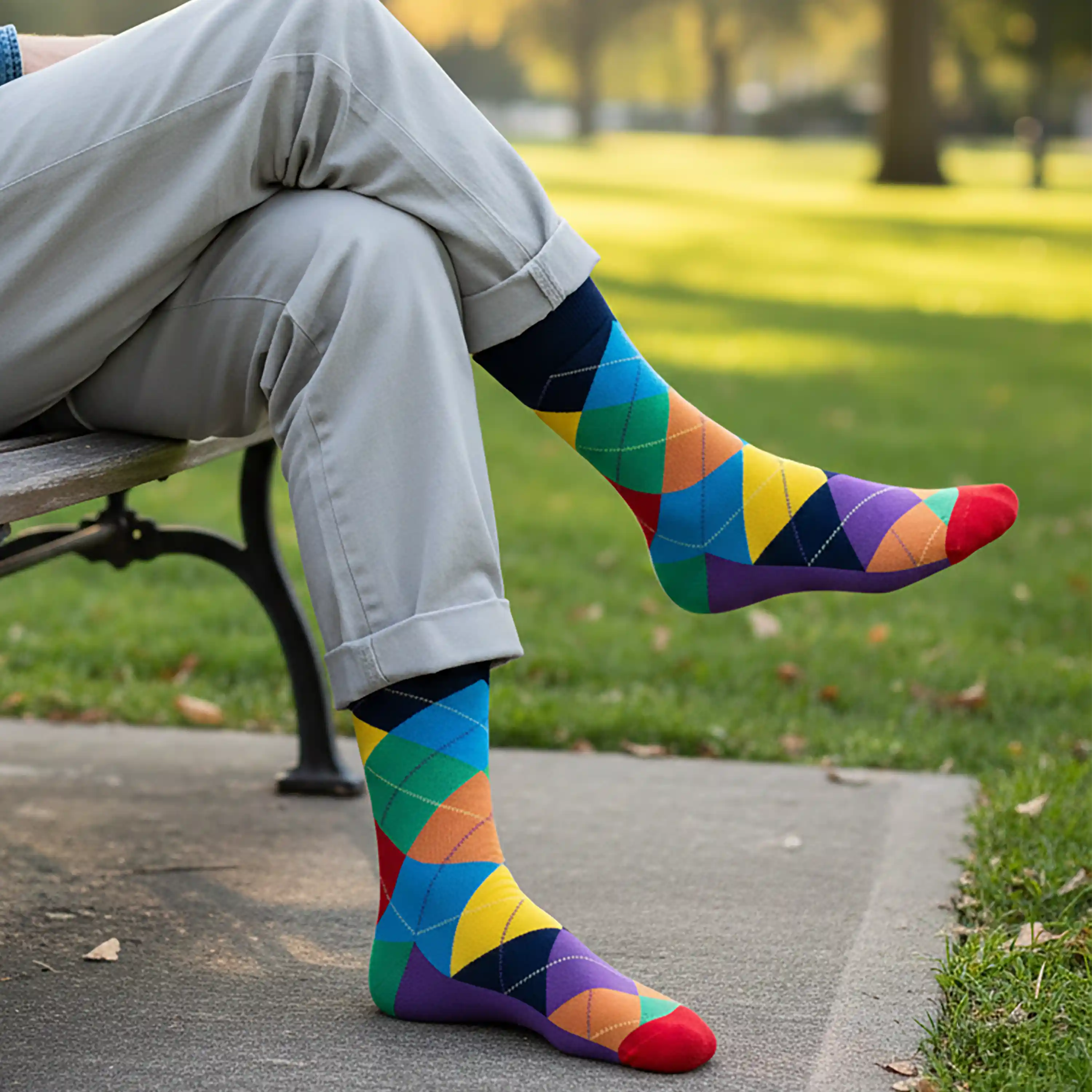 Funky Crew Socks - Unisex (Pack of 3) - Image 4