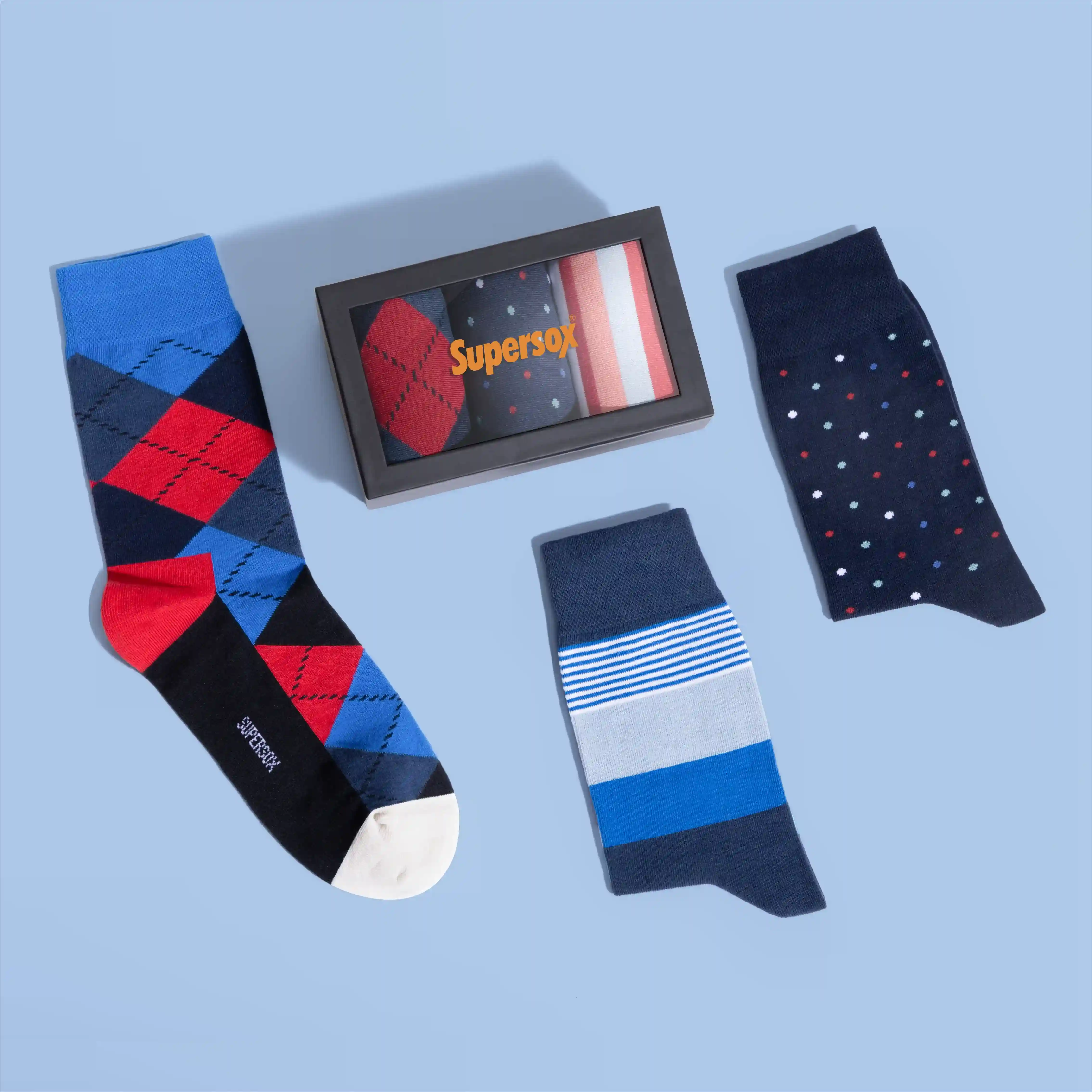 Funky Crew Socks - Unisex (Pack of 3) - Image 6