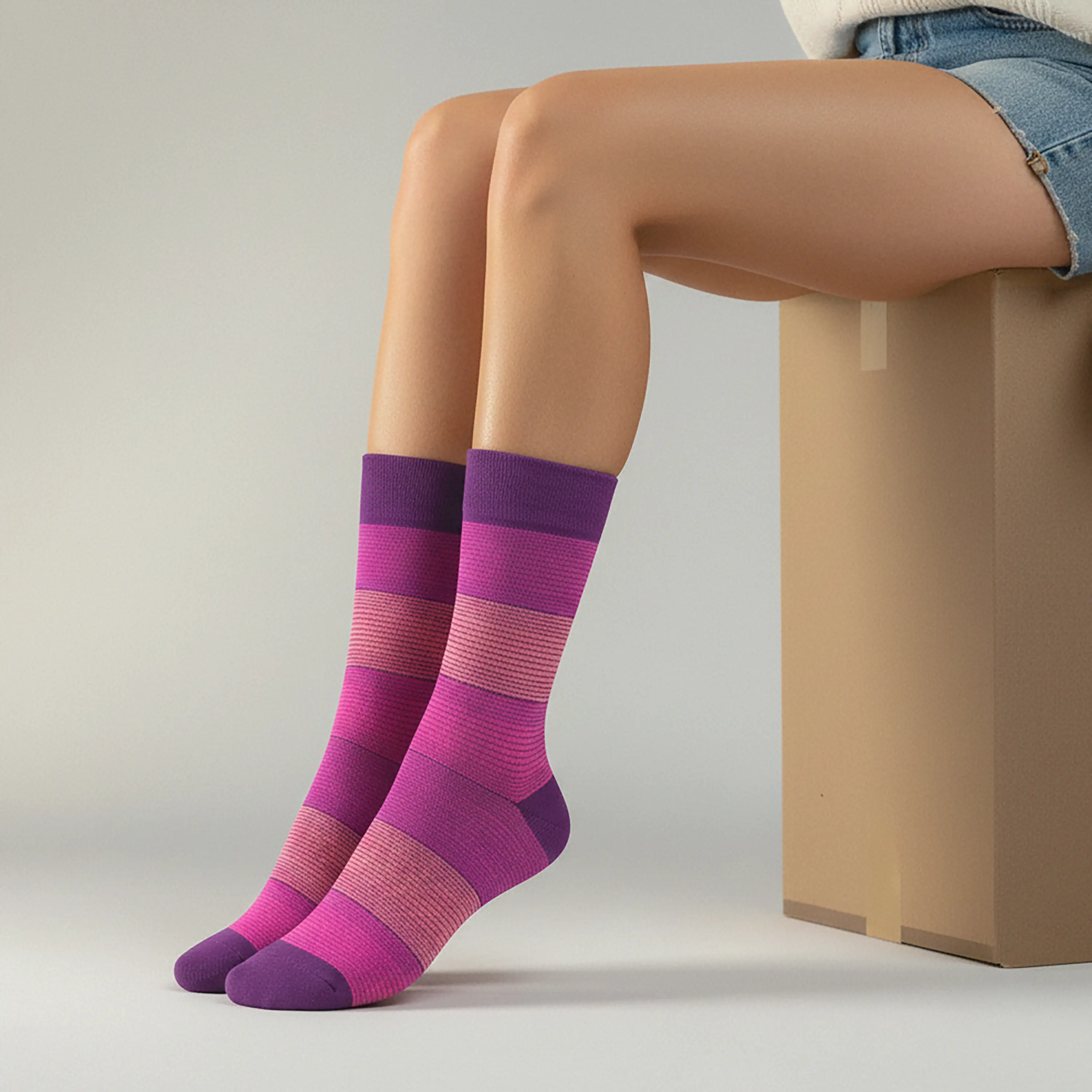 Funky Crew Socks - Unisex (Pack of 3) - Image 3