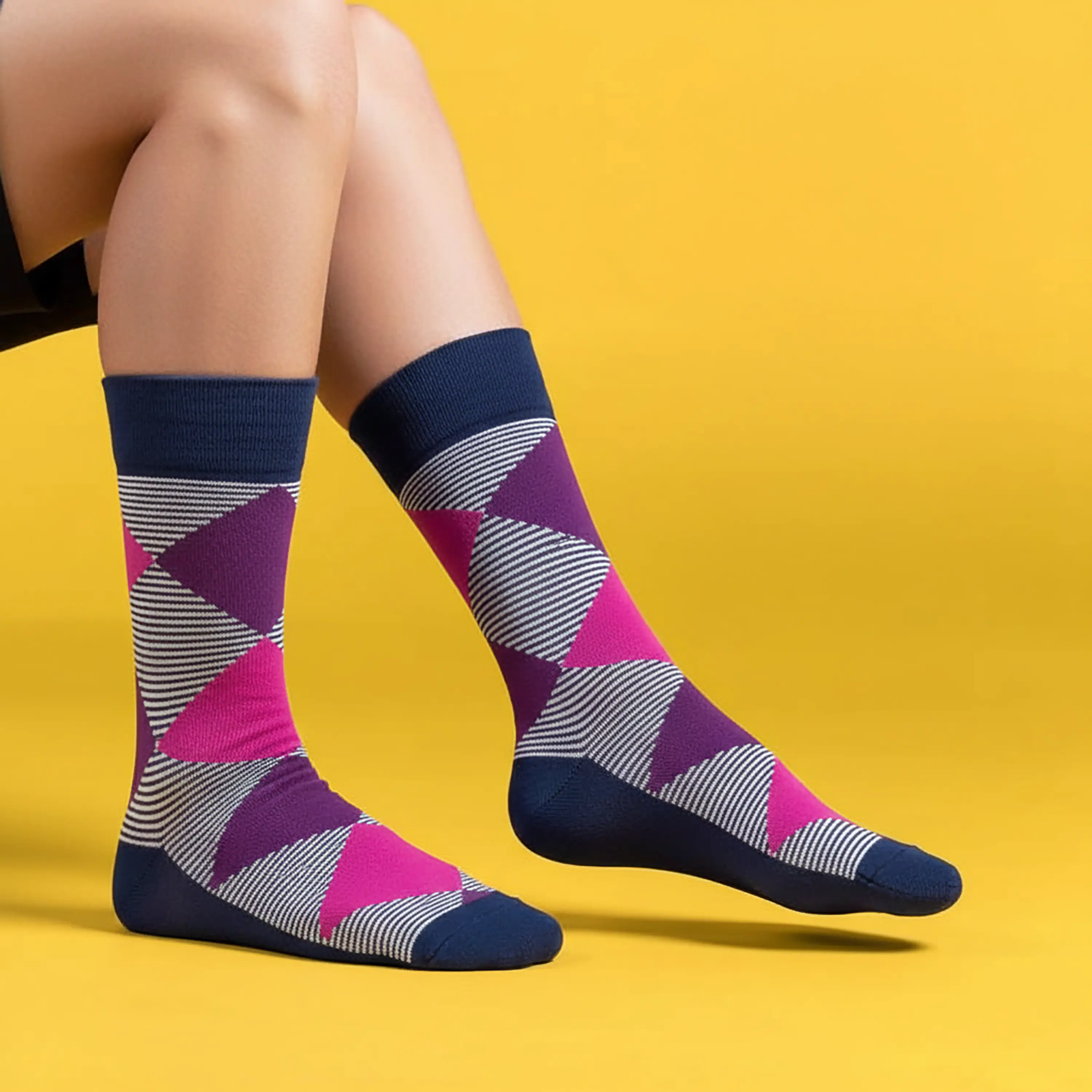 Funky Crew Socks - Unisex (Pack of 3) - Image 4