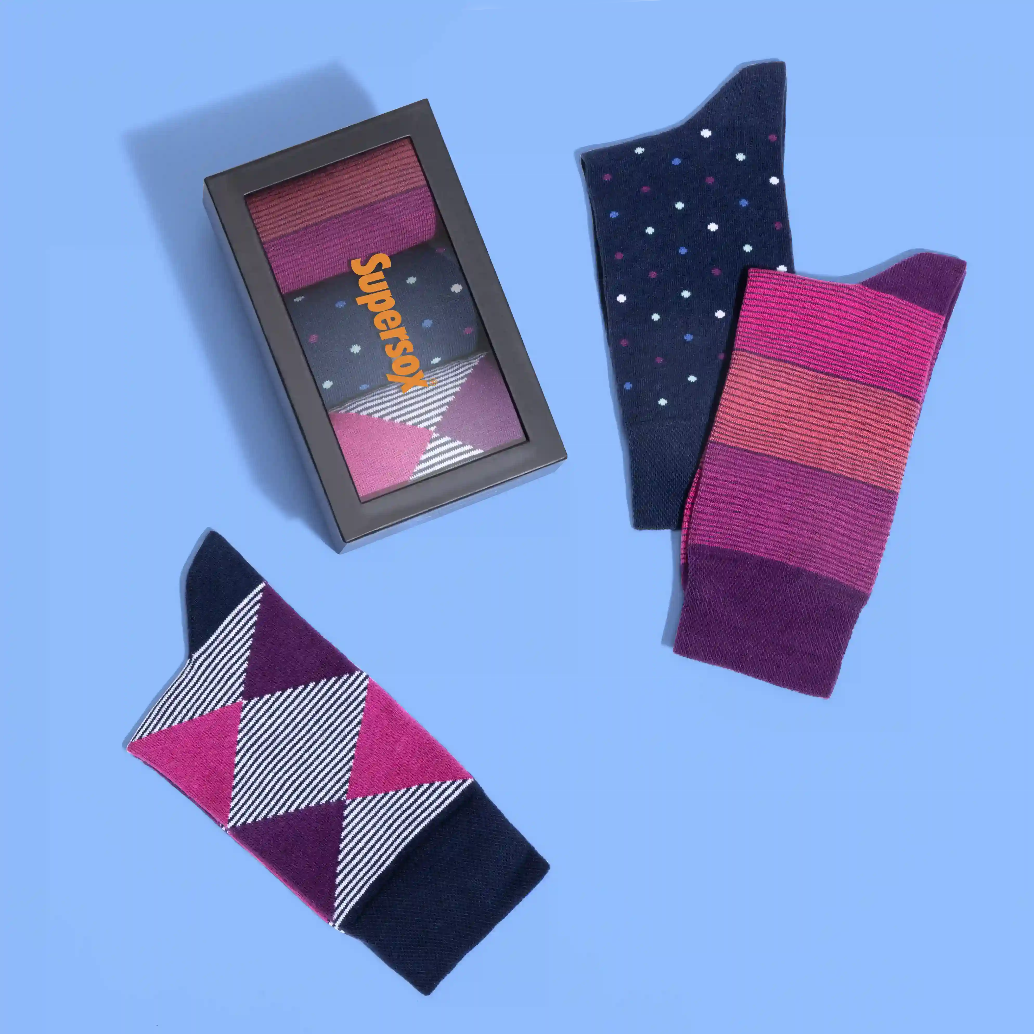 Funky Crew Socks - Unisex (Pack of 3) - Image 6